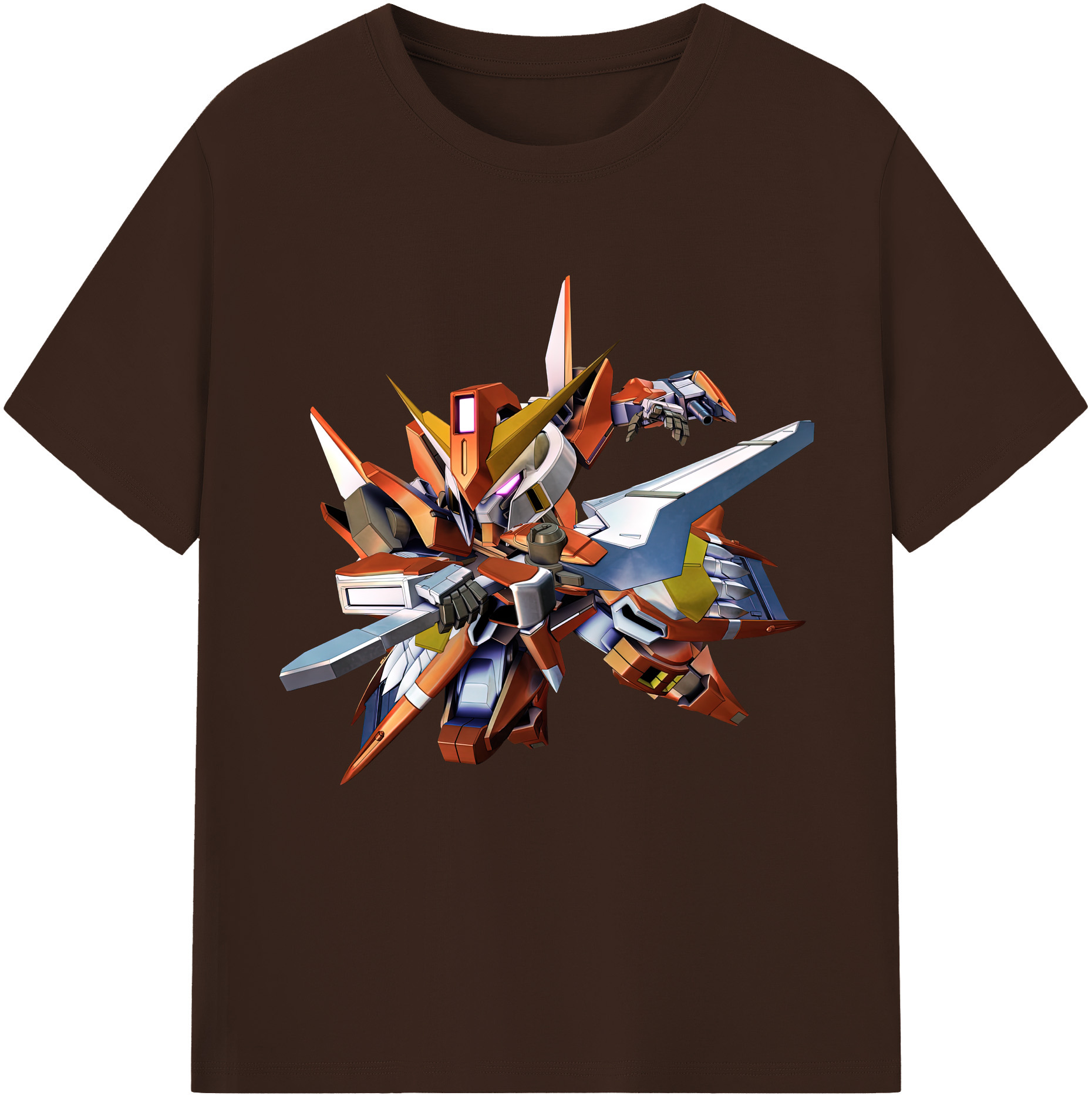 （画像用） 機動戦士ガンダム Mobile Suit Gundam 綿100％半袖Tシャツ（フロントプリント）