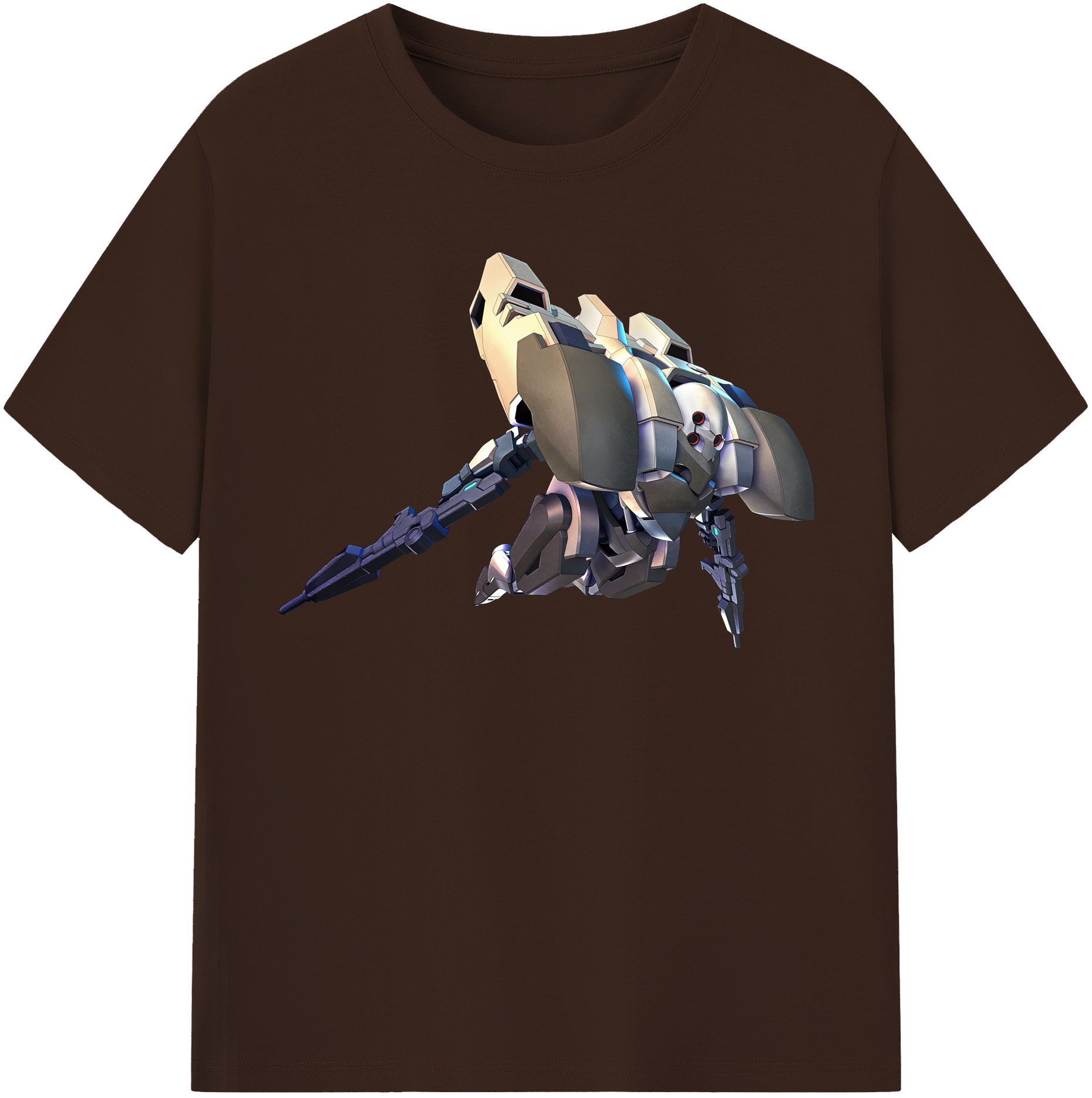 （画像用） 機動戦士ガンダム Mobile Suit Gundam 綿100％半袖Tシャツ（フロントプリント）