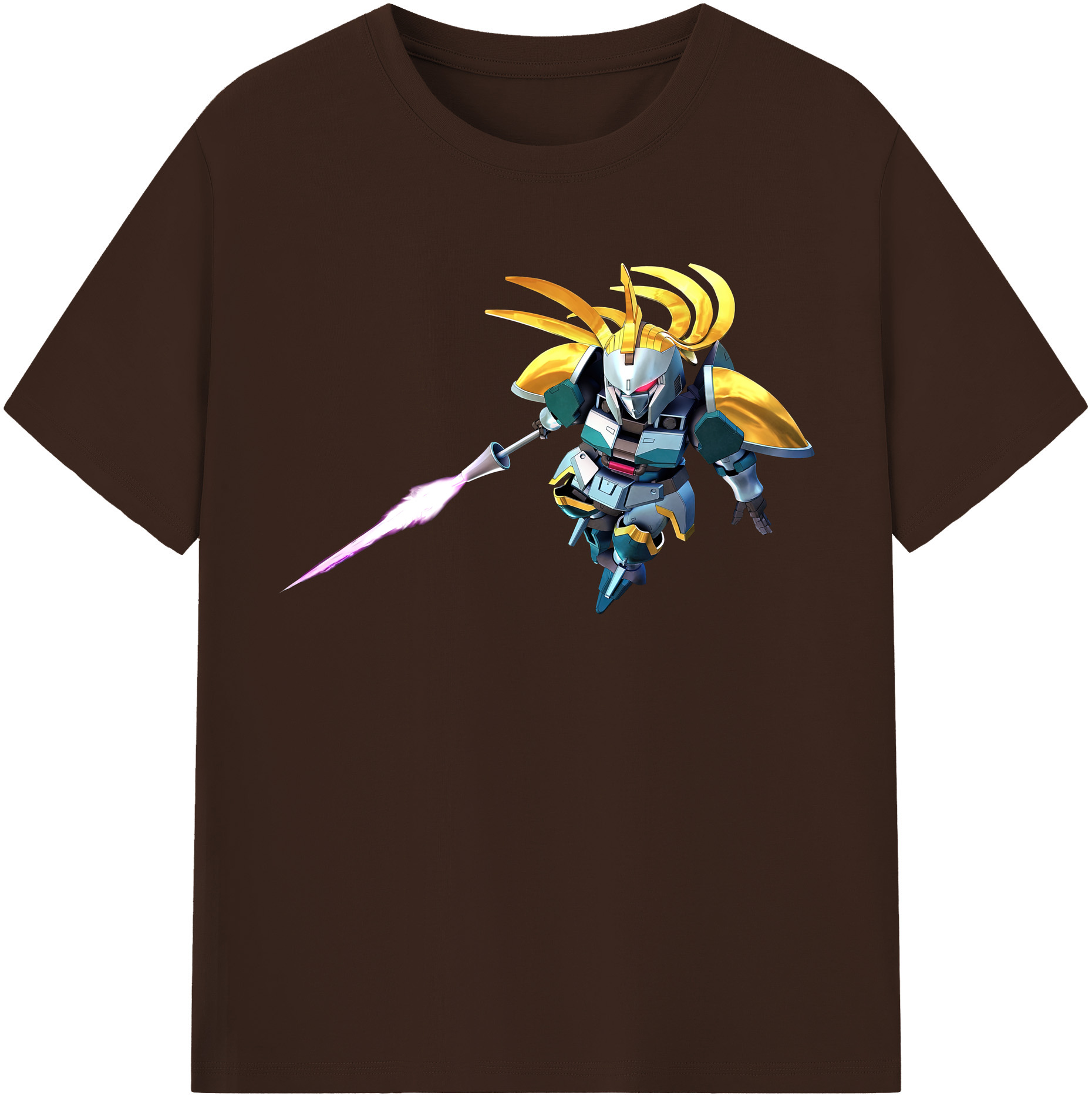 （画像用） 機動戦士ガンダム Mobile Suit Gundam 綿100％半袖Tシャツ（フロントプリント）