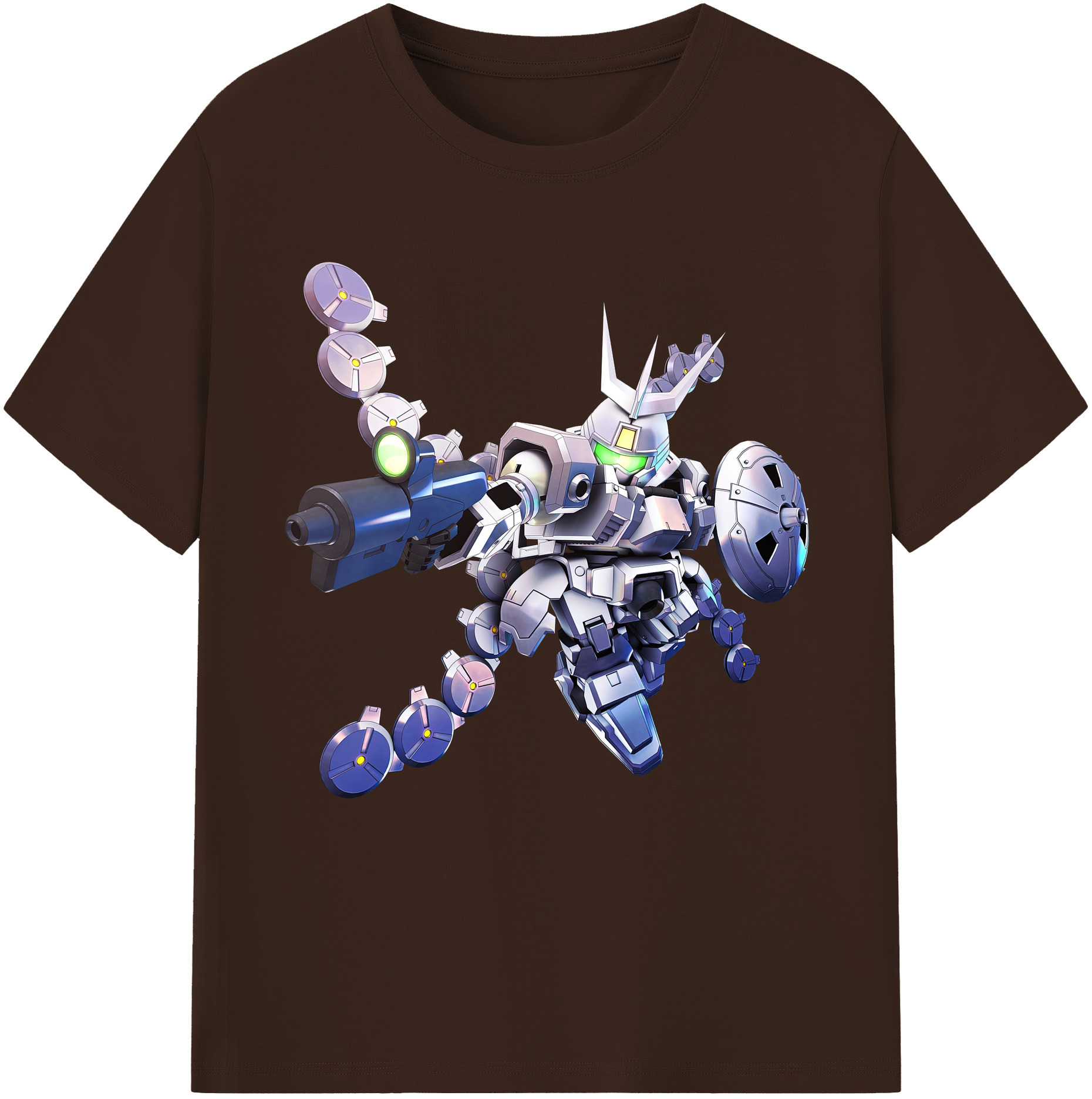 （画像用） 機動戦士ガンダム Mobile Suit Gundam 綿100％半袖Tシャツ（フロントプリント）
