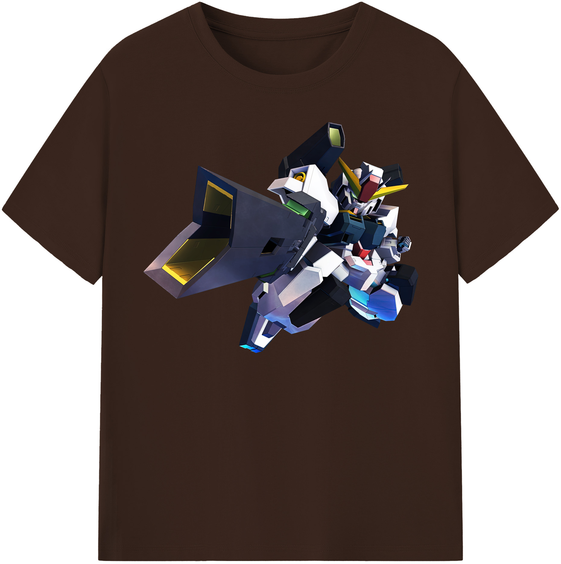 （画像用） 機動戦士ガンダム Mobile Suit Gundam 綿100％半袖Tシャツ（フロントプリント）