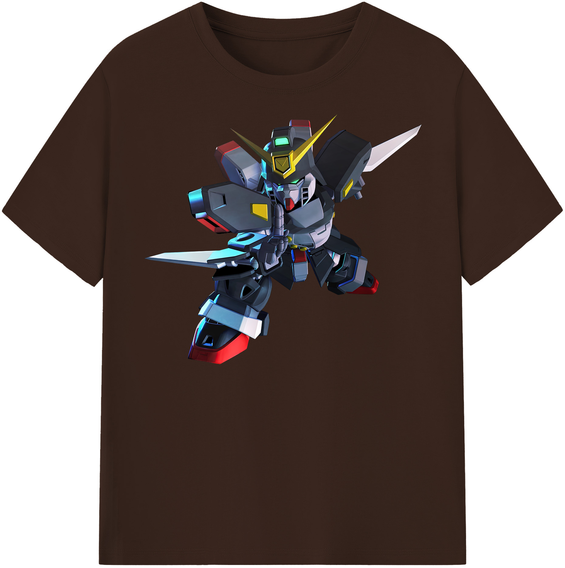 （画像用） 機動戦士ガンダム Mobile Suit Gundam 綿100％半袖Tシャツ（フロントプリント）