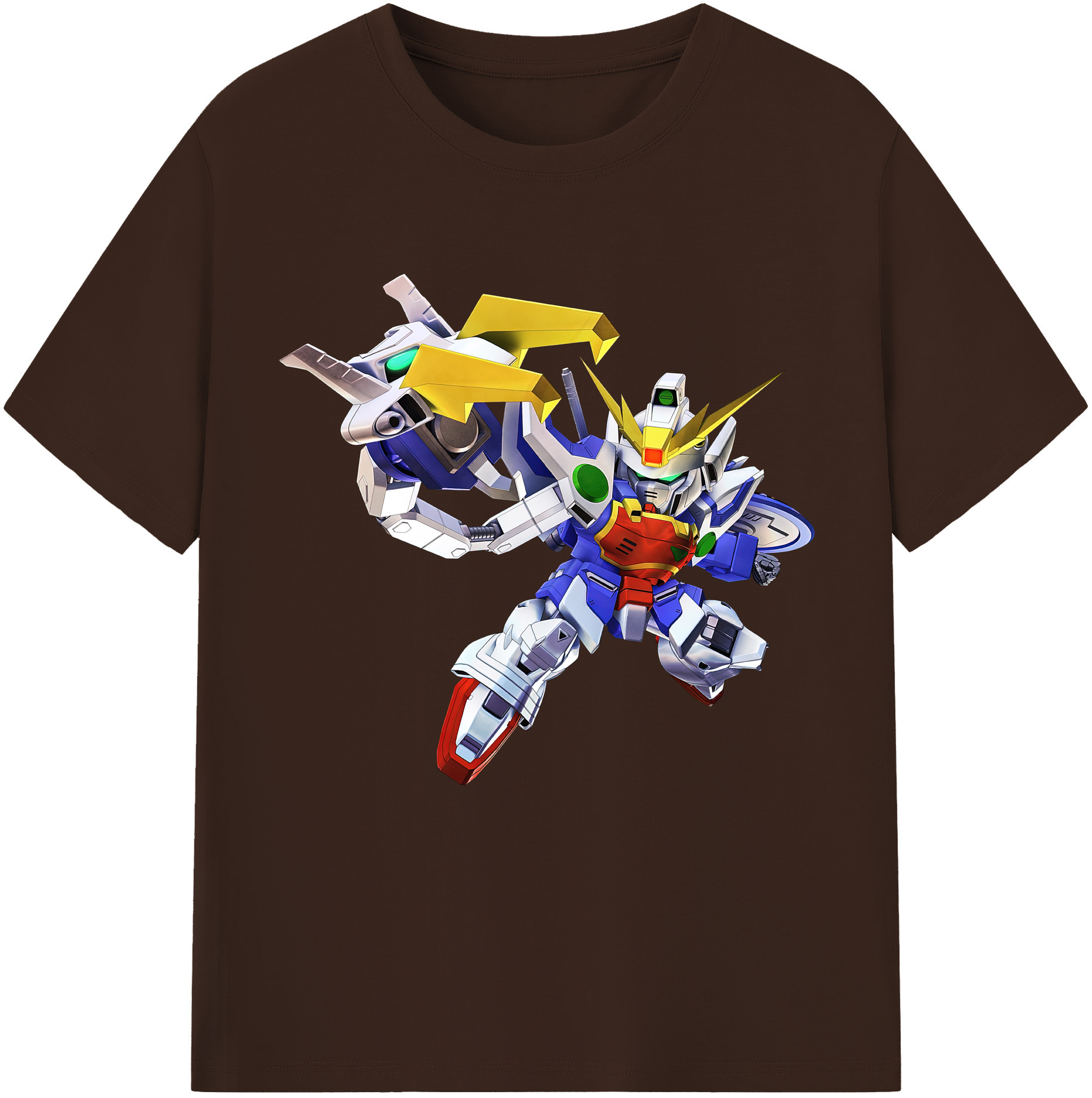 （画像用） 機動戦士ガンダム Mobile Suit Gundam 綿100％半袖Tシャツ（フロントプリント）