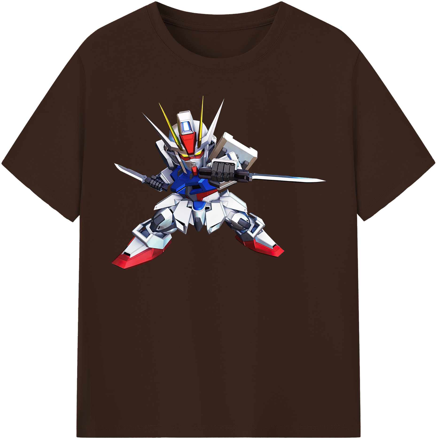 （画像用） 機動戦士ガンダム Mobile Suit Gundam 綿100％半袖Tシャツ（フロントプリント）