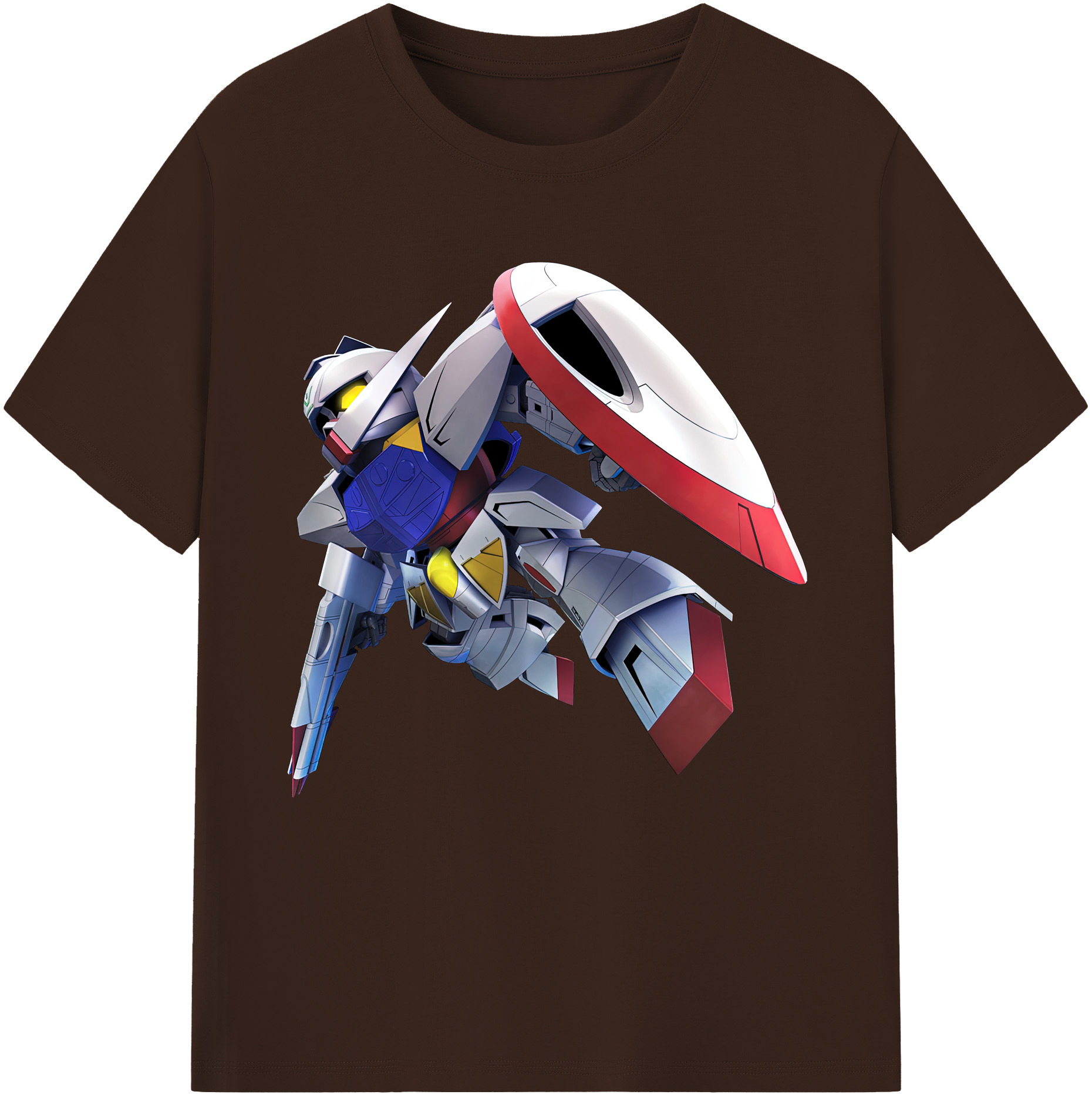 （画像用） 機動戦士ガンダム Mobile Suit Gundam 綿100％半袖Tシャツ（フロントプリント）