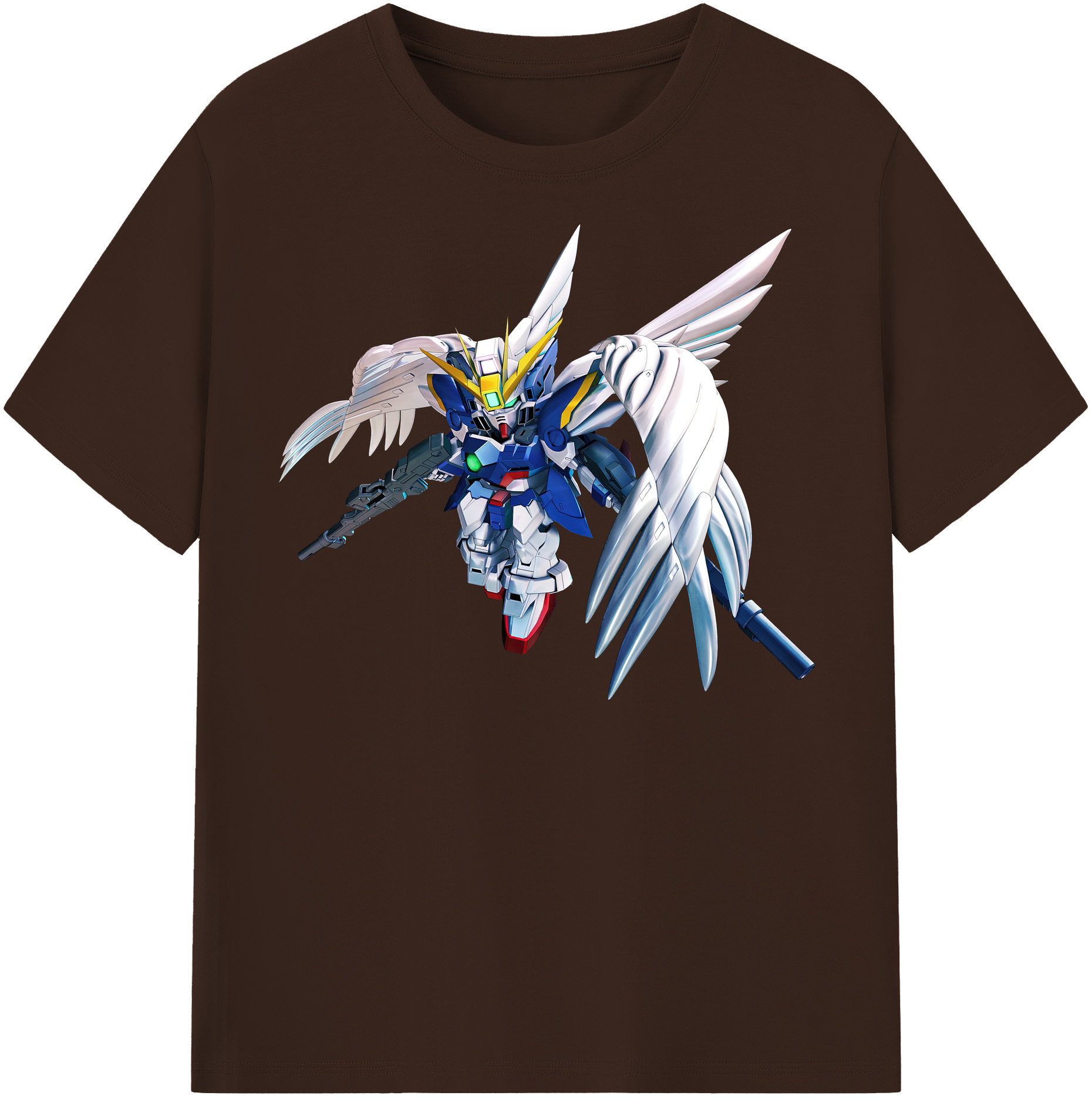 （画像用） 機動戦士ガンダム Mobile Suit Gundam 綿100％半袖Tシャツ（フロントプリント）