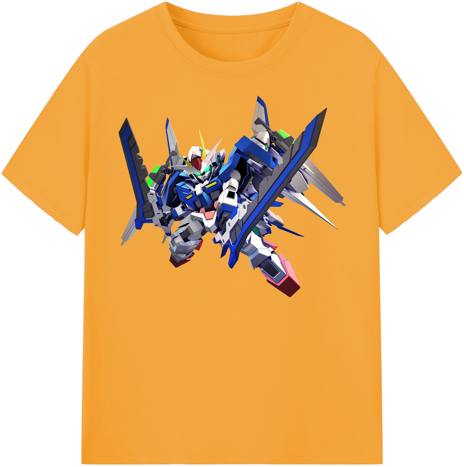 （画像用） 機動戦士ガンダム Mobile Suit Gundam 綿100％半袖Tシャツ（フロントプリント）