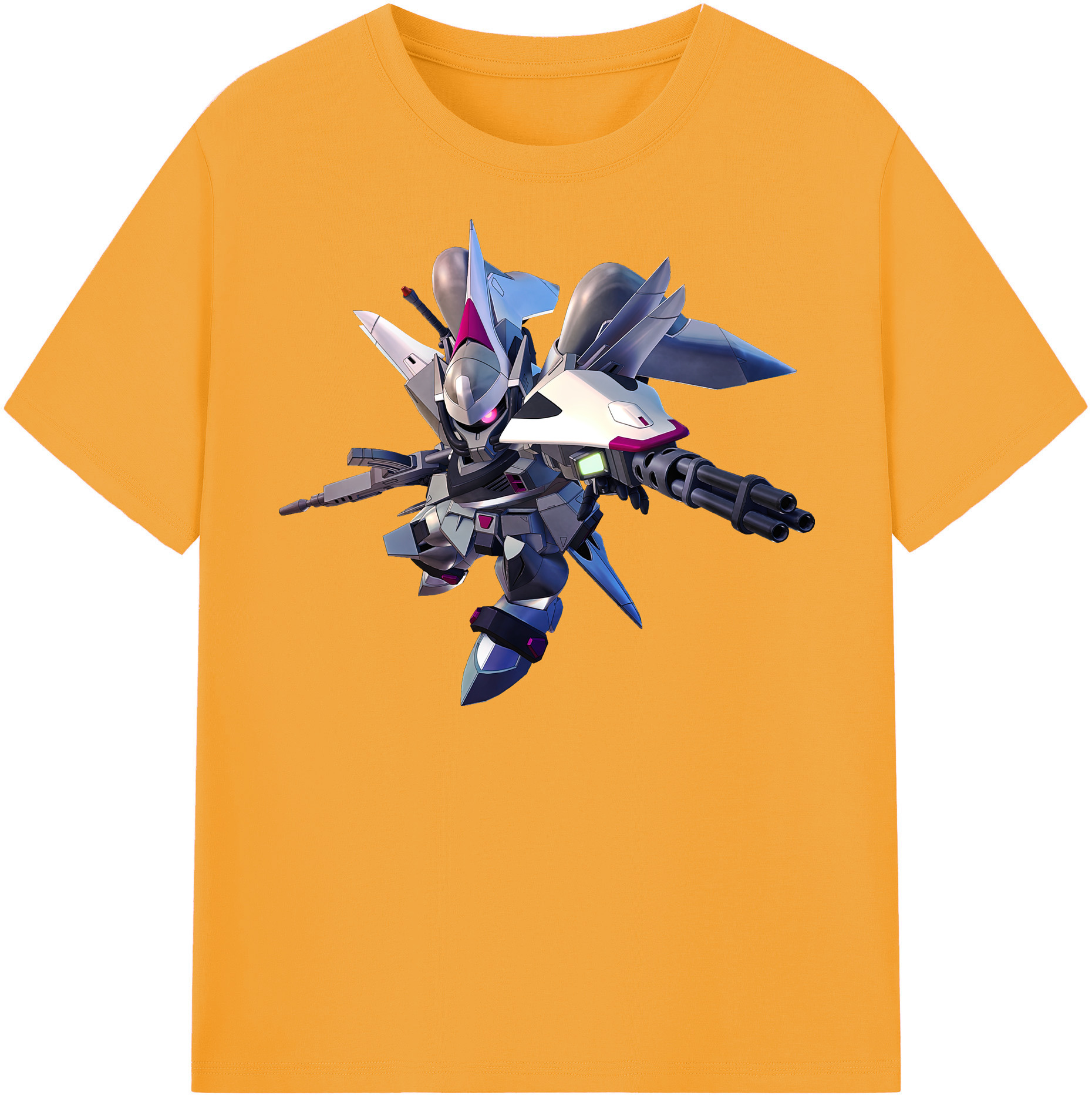 （画像用） 機動戦士ガンダム Mobile Suit Gundam 綿100％半袖Tシャツ（フロントプリント）
