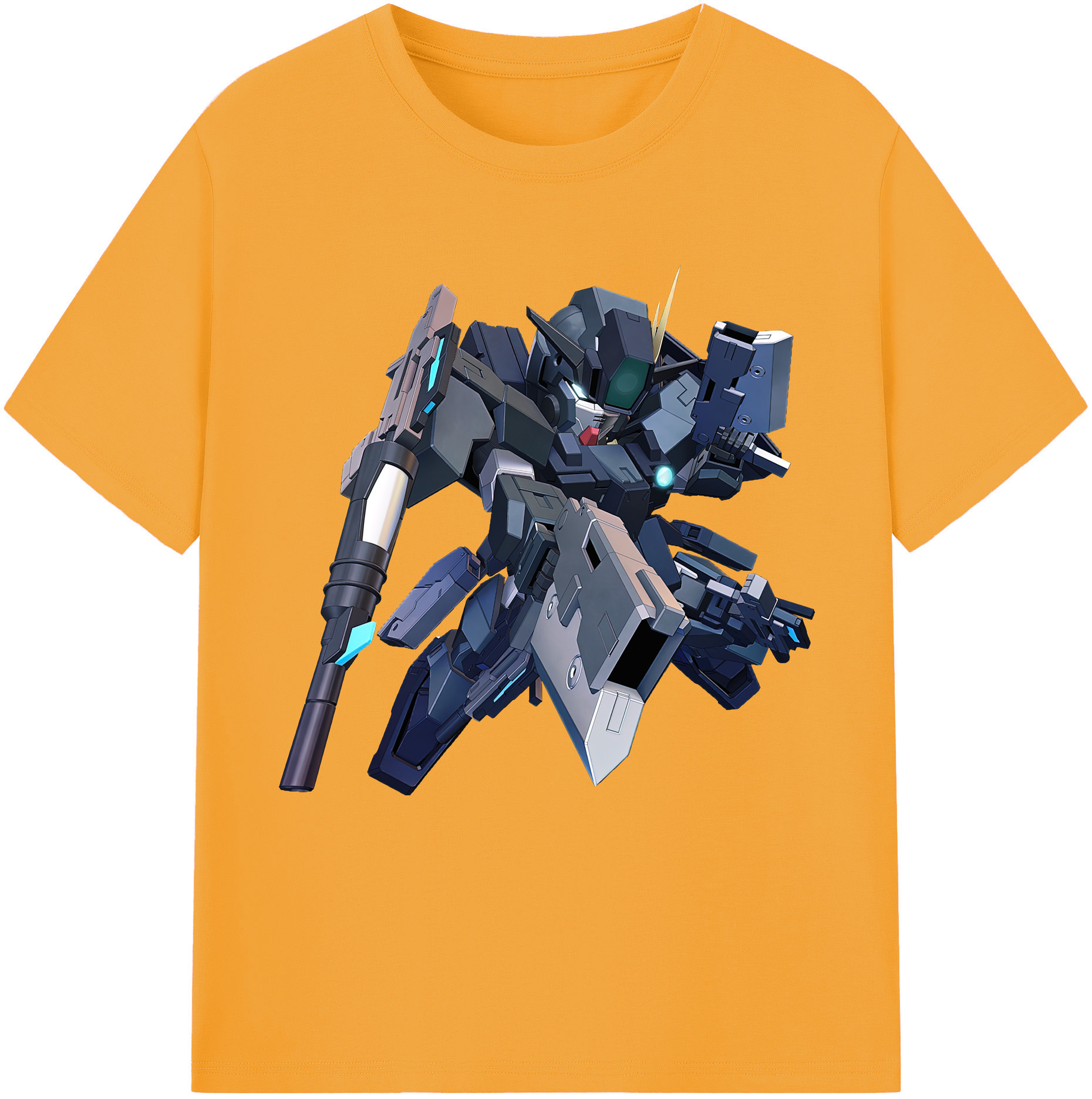 （画像用） 機動戦士ガンダム Mobile Suit Gundam 綿100％半袖Tシャツ（フロントプリント）