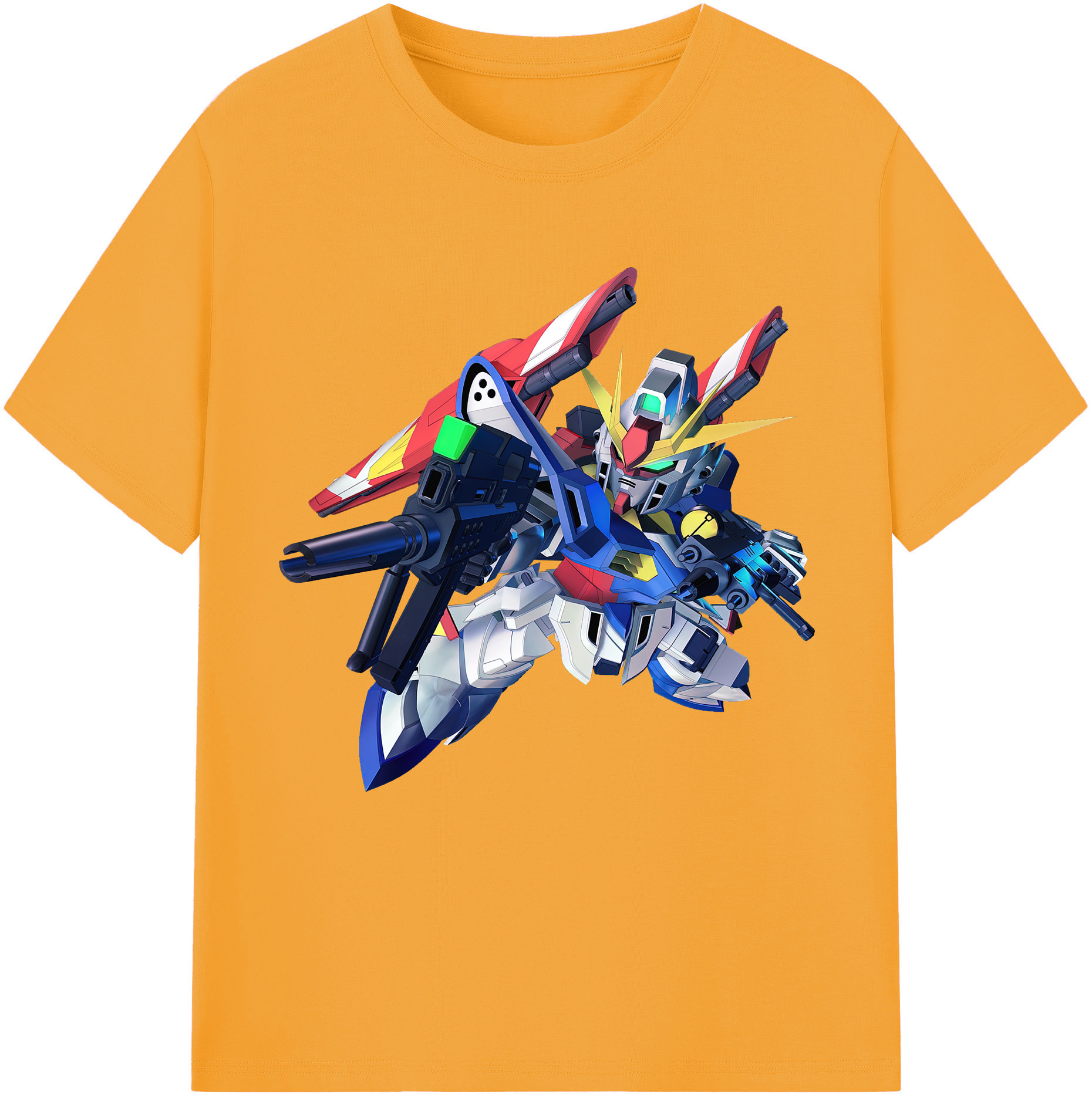 （画像用） 機動戦士ガンダム Mobile Suit Gundam 綿100％半袖Tシャツ（フロントプリント）