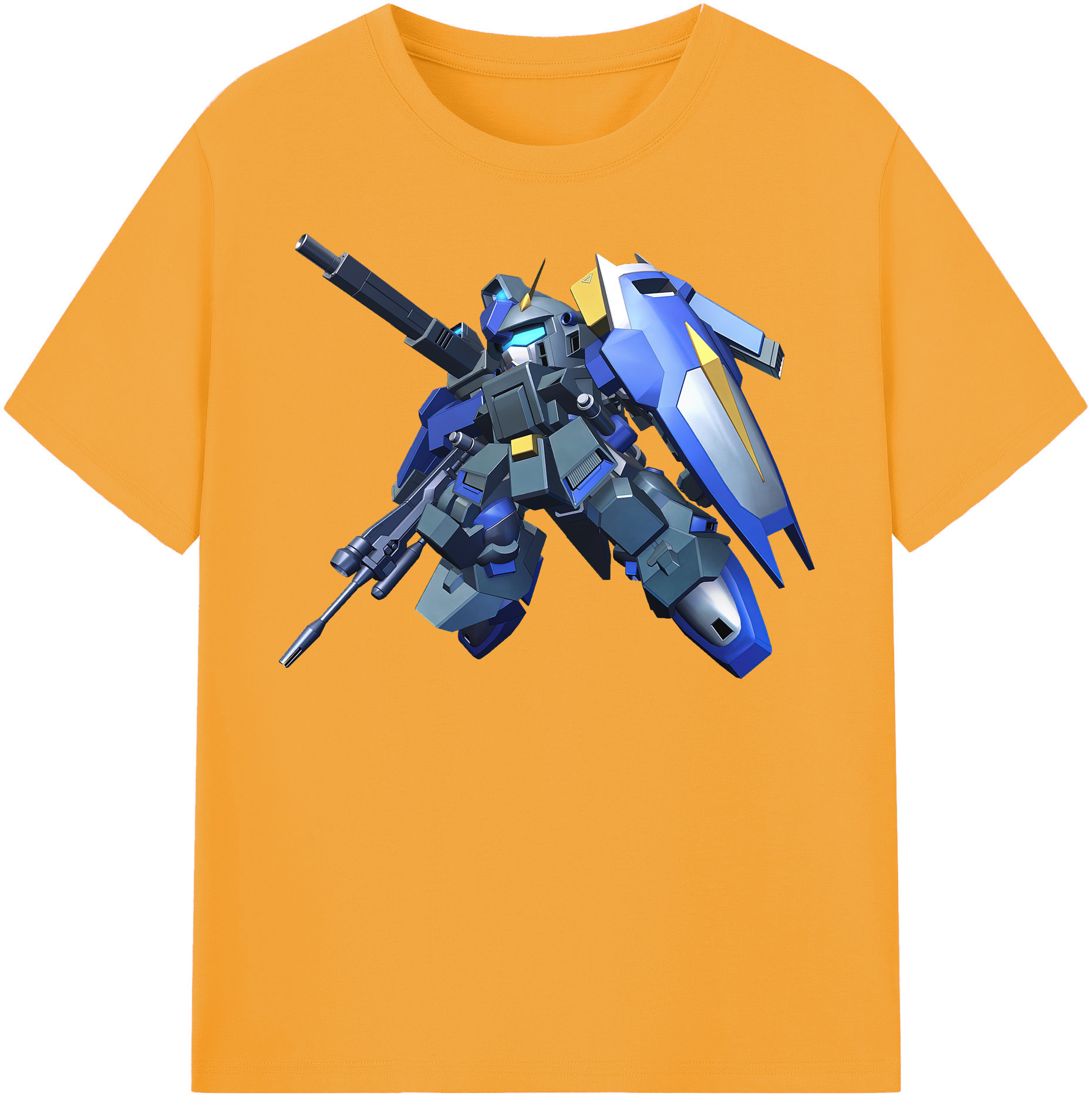 （画像用） 機動戦士ガンダム Mobile Suit Gundam 綿100％半袖Tシャツ（フロントプリント）