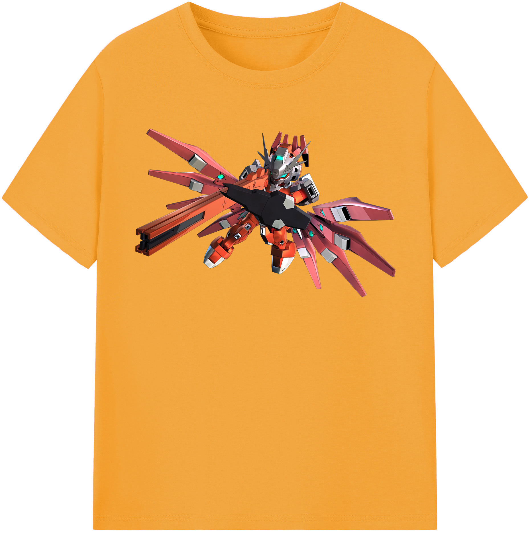 （画像用） 機動戦士ガンダム Mobile Suit Gundam 綿100％半袖Tシャツ（フロントプリント）