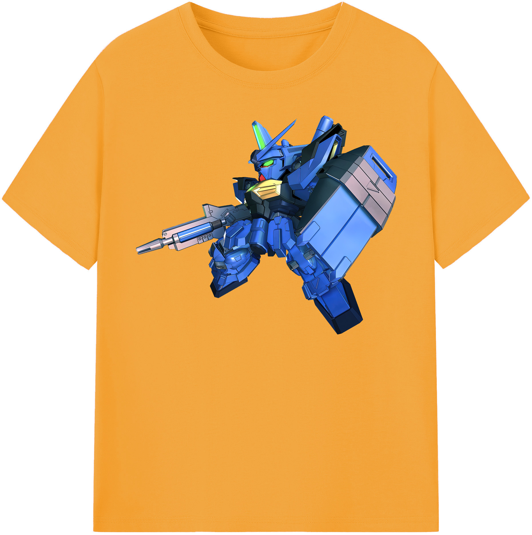 （画像用） 機動戦士ガンダム Mobile Suit Gundam 綿100％半袖Tシャツ（フロントプリント）