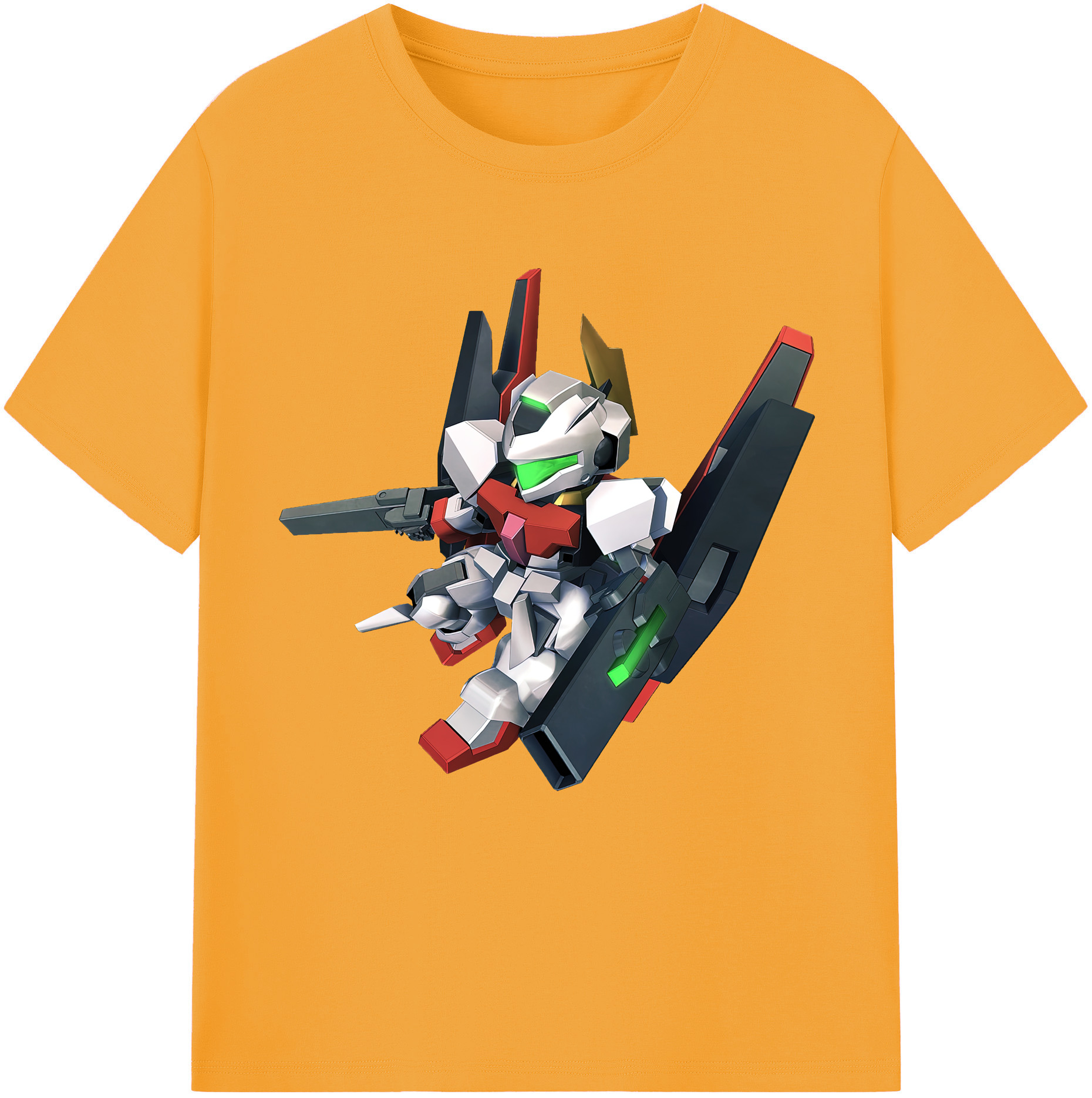 （画像用） 機動戦士ガンダム Mobile Suit Gundam 綿100％半袖Tシャツ（フロントプリント）