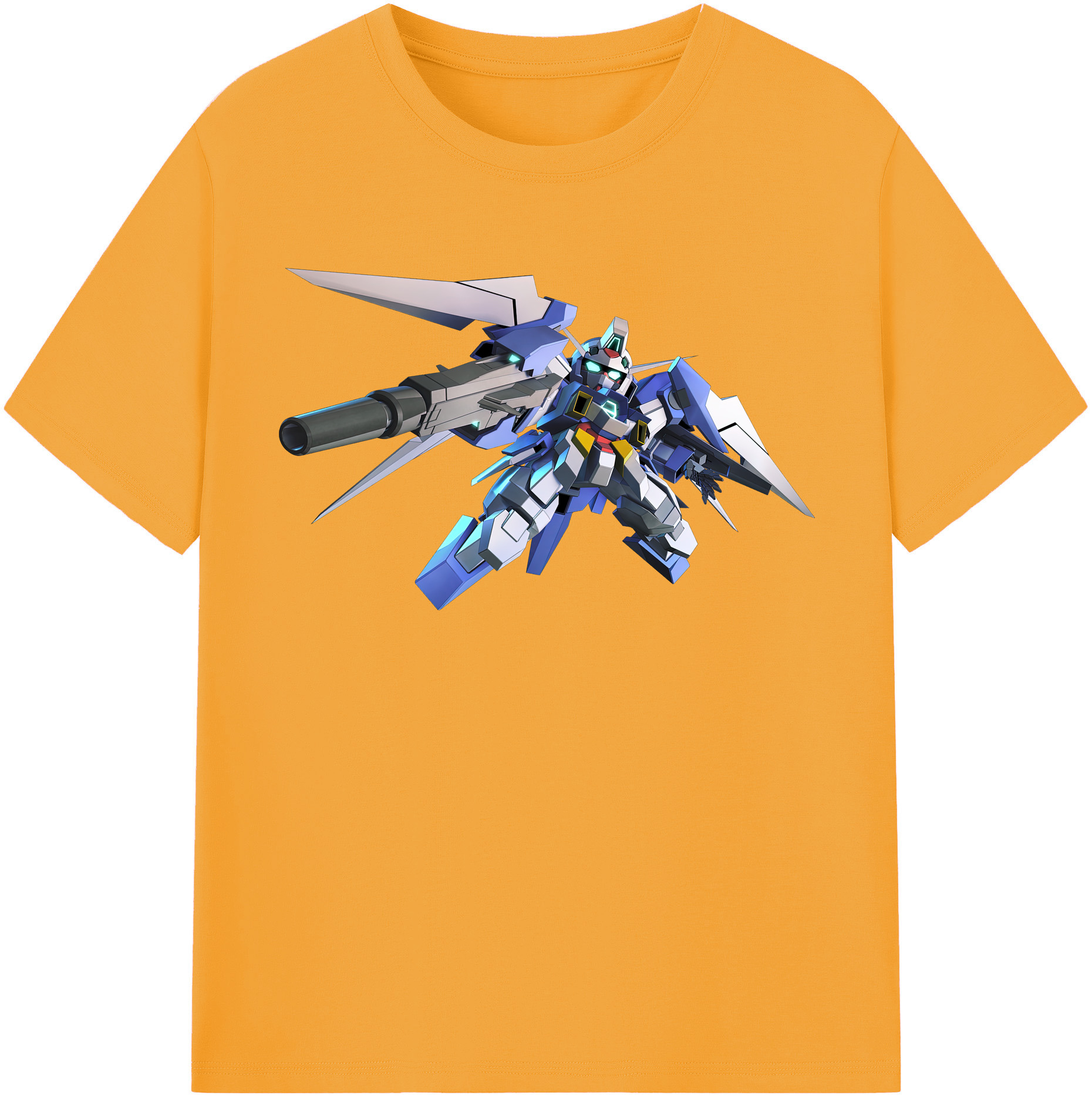 （画像用） 機動戦士ガンダム Mobile Suit Gundam 綿100％半袖Tシャツ（フロントプリント）