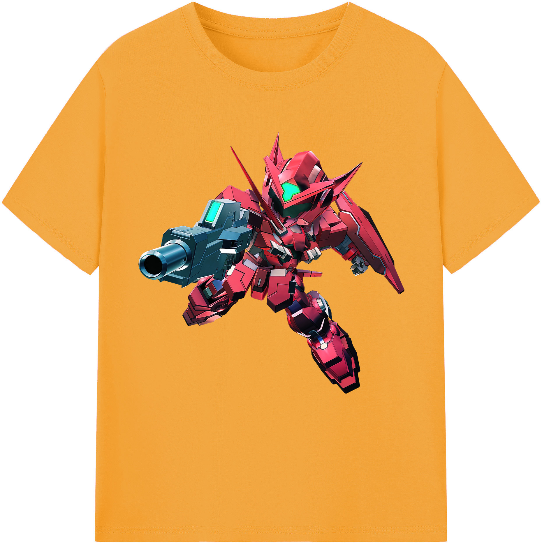 （画像用） 機動戦士ガンダム Mobile Suit Gundam 綿100％半袖Tシャツ（フロントプリント）