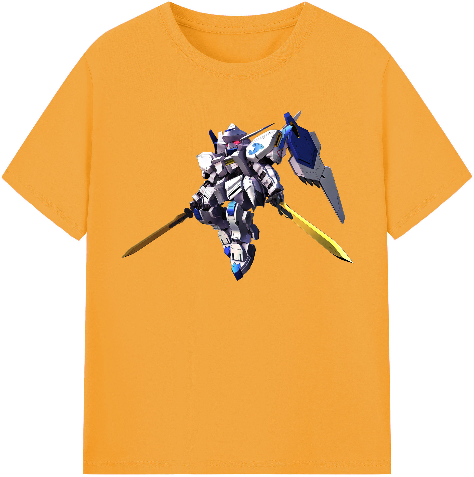 （画像用） 機動戦士ガンダム Mobile Suit Gundam 綿100％半袖Tシャツ（フロントプリント）