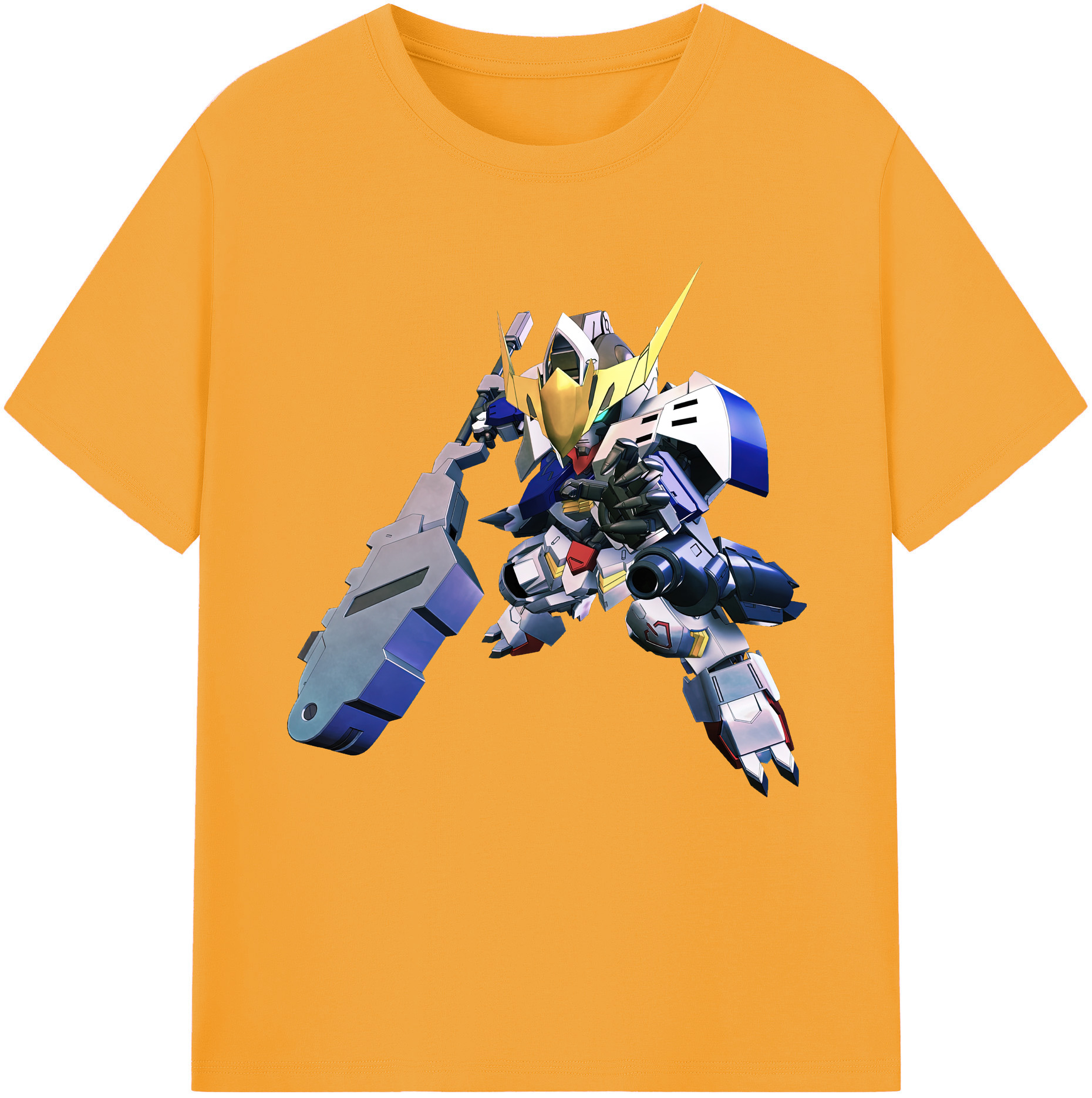 （画像用） 機動戦士ガンダム Mobile Suit Gundam 綿100％半袖Tシャツ（フロントプリント）