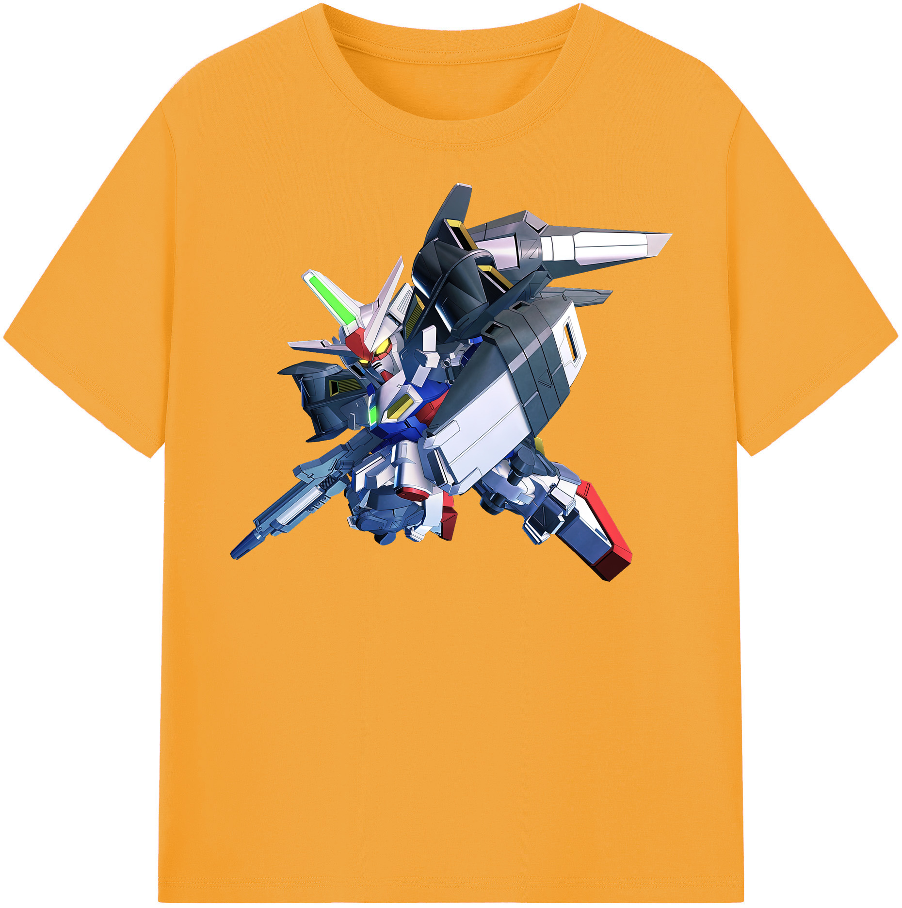 （画像用） 機動戦士ガンダム Mobile Suit Gundam 綿100％半袖Tシャツ（フロントプリント）