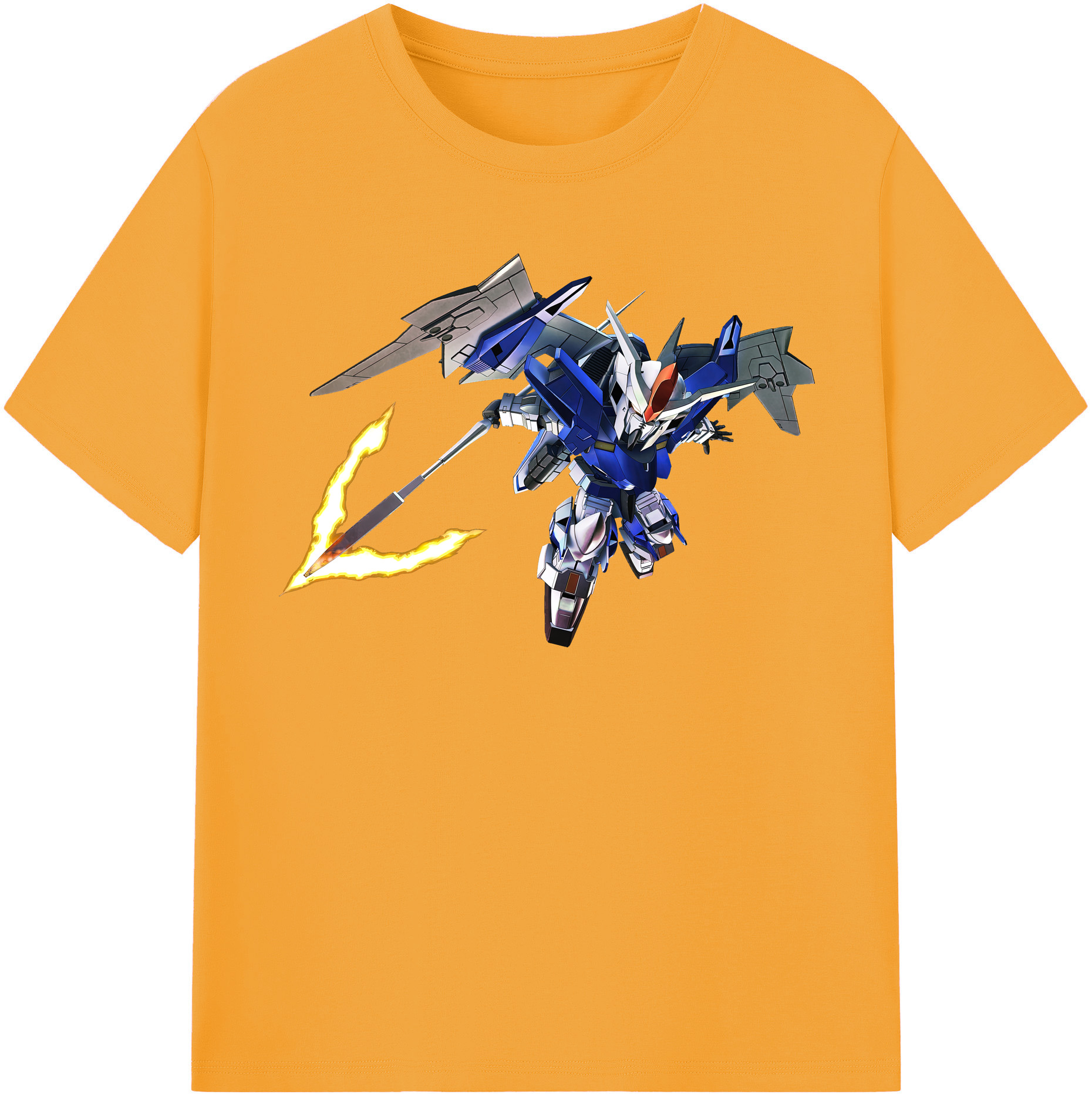 （画像用） 機動戦士ガンダム Mobile Suit Gundam 綿100％半袖Tシャツ（フロントプリント）