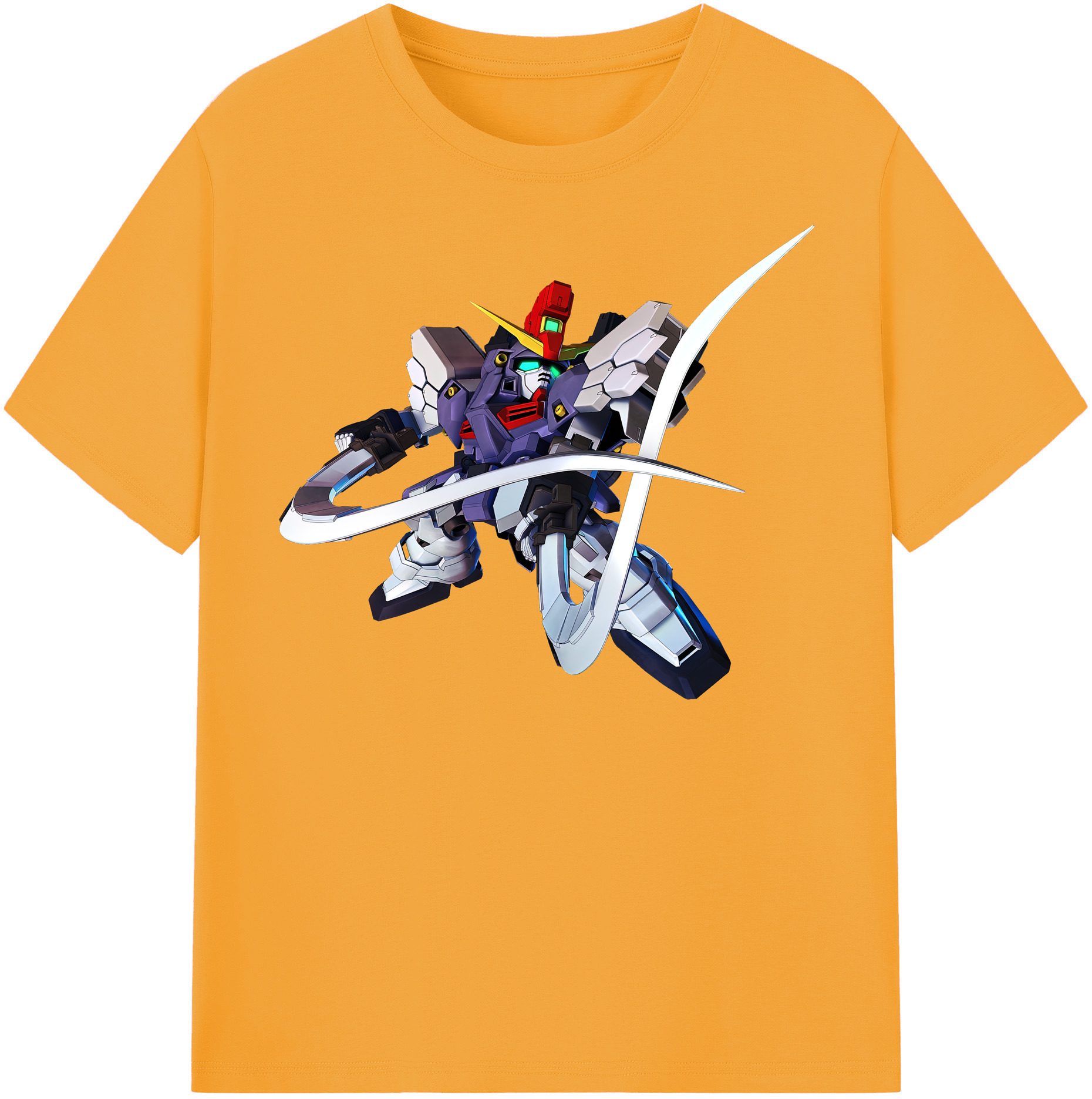 （画像用） 機動戦士ガンダム Mobile Suit Gundam 綿100％半袖Tシャツ（フロントプリント）