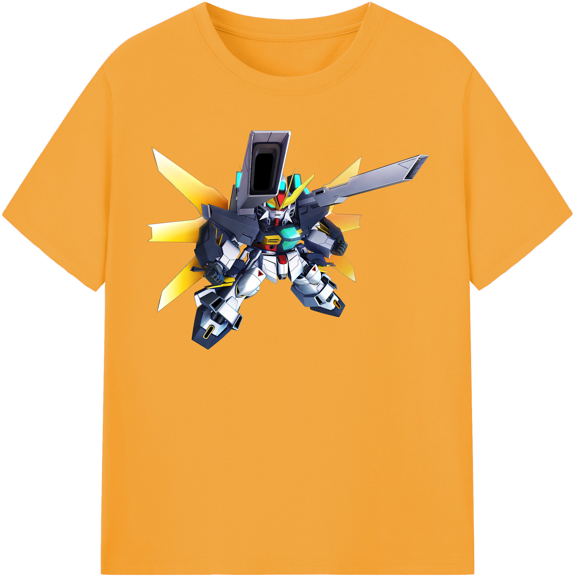 （画像用） 機動戦士ガンダム Mobile Suit Gundam 綿100％半袖Tシャツ（フロントプリント）