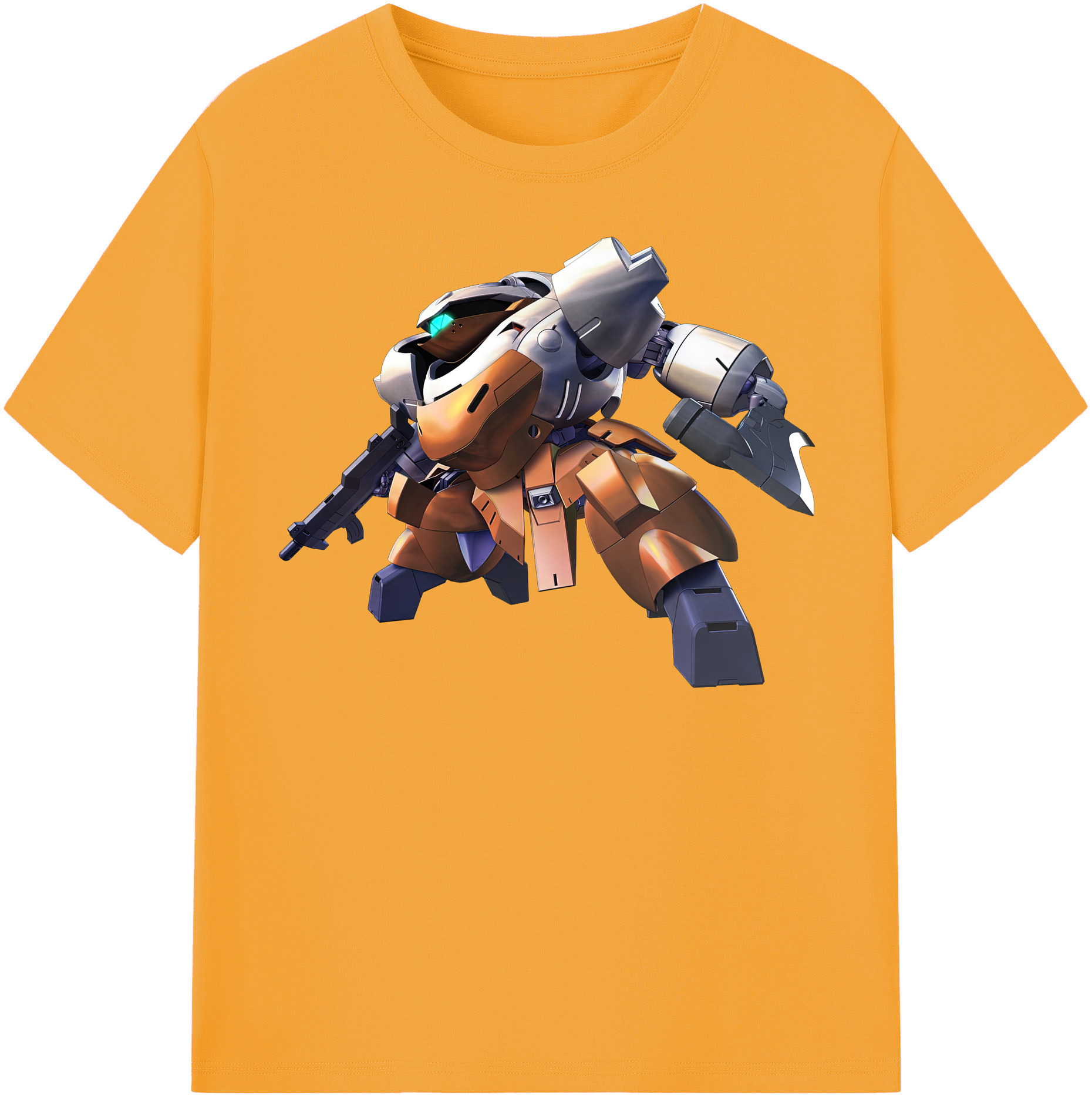 （画像用） 機動戦士ガンダム Mobile Suit Gundam 綿100％半袖Tシャツ（フロントプリント）