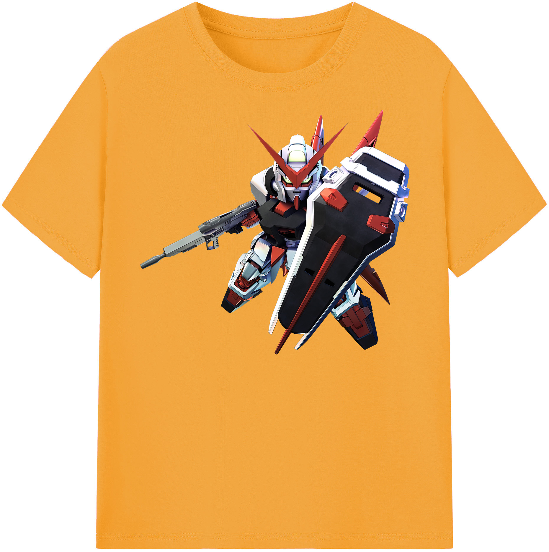 （画像用） 機動戦士ガンダム Mobile Suit Gundam 綿100％半袖Tシャツ（フロントプリント）