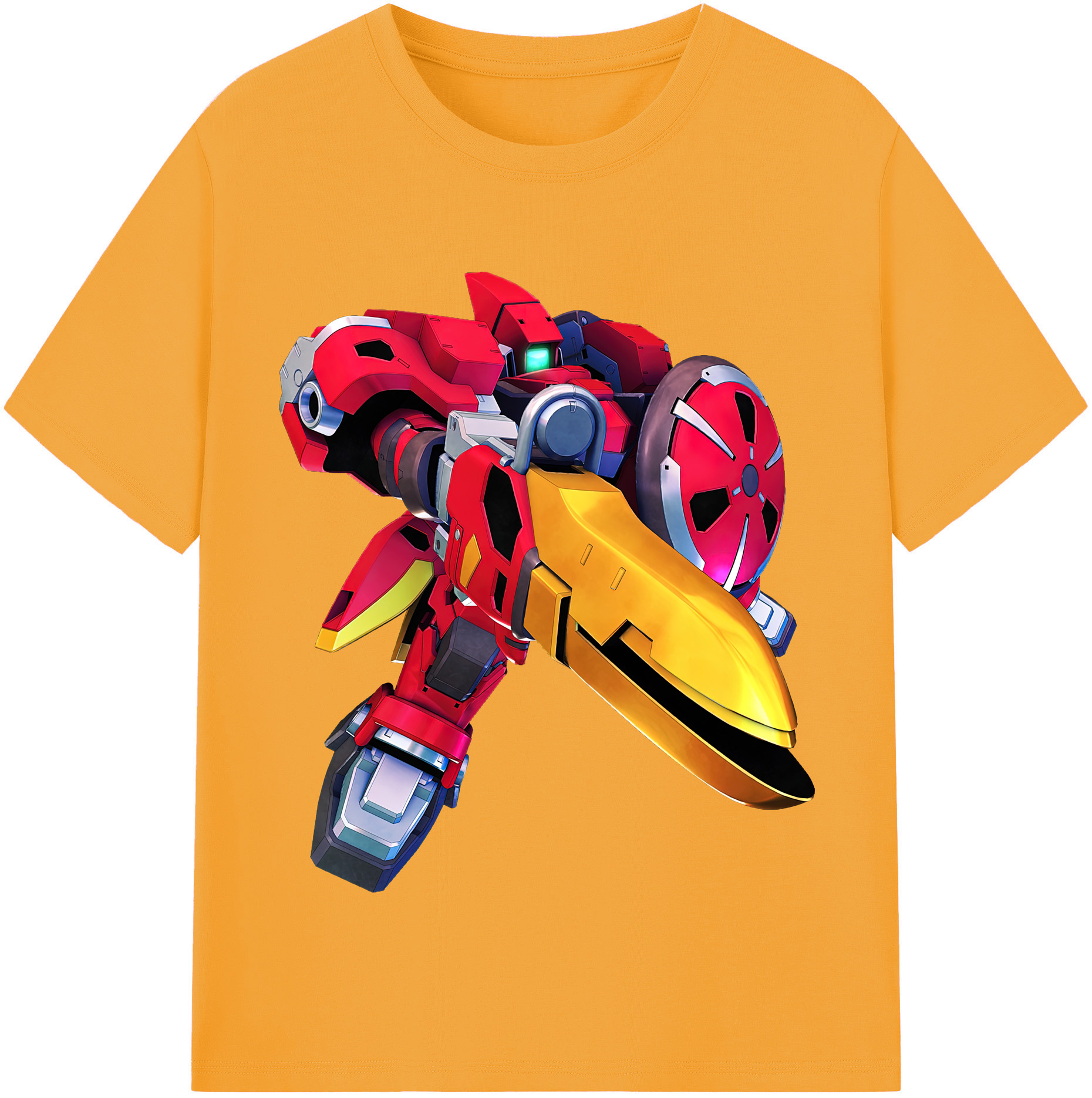 （画像用） 機動戦士ガンダム Mobile Suit Gundam 綿100％半袖Tシャツ（フロントプリント）