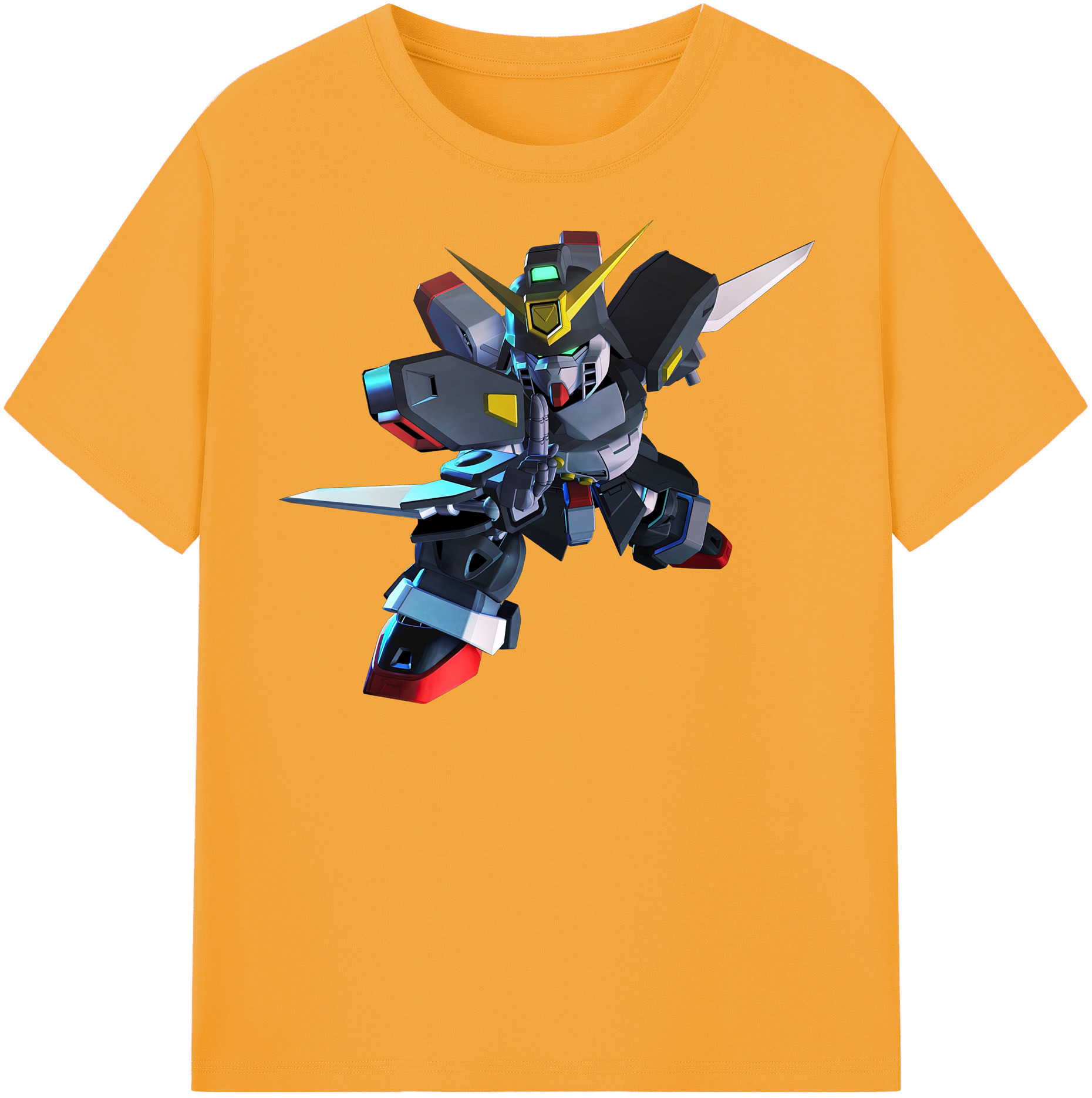 （画像用） 機動戦士ガンダム Mobile Suit Gundam 綿100％半袖Tシャツ（フロントプリント）