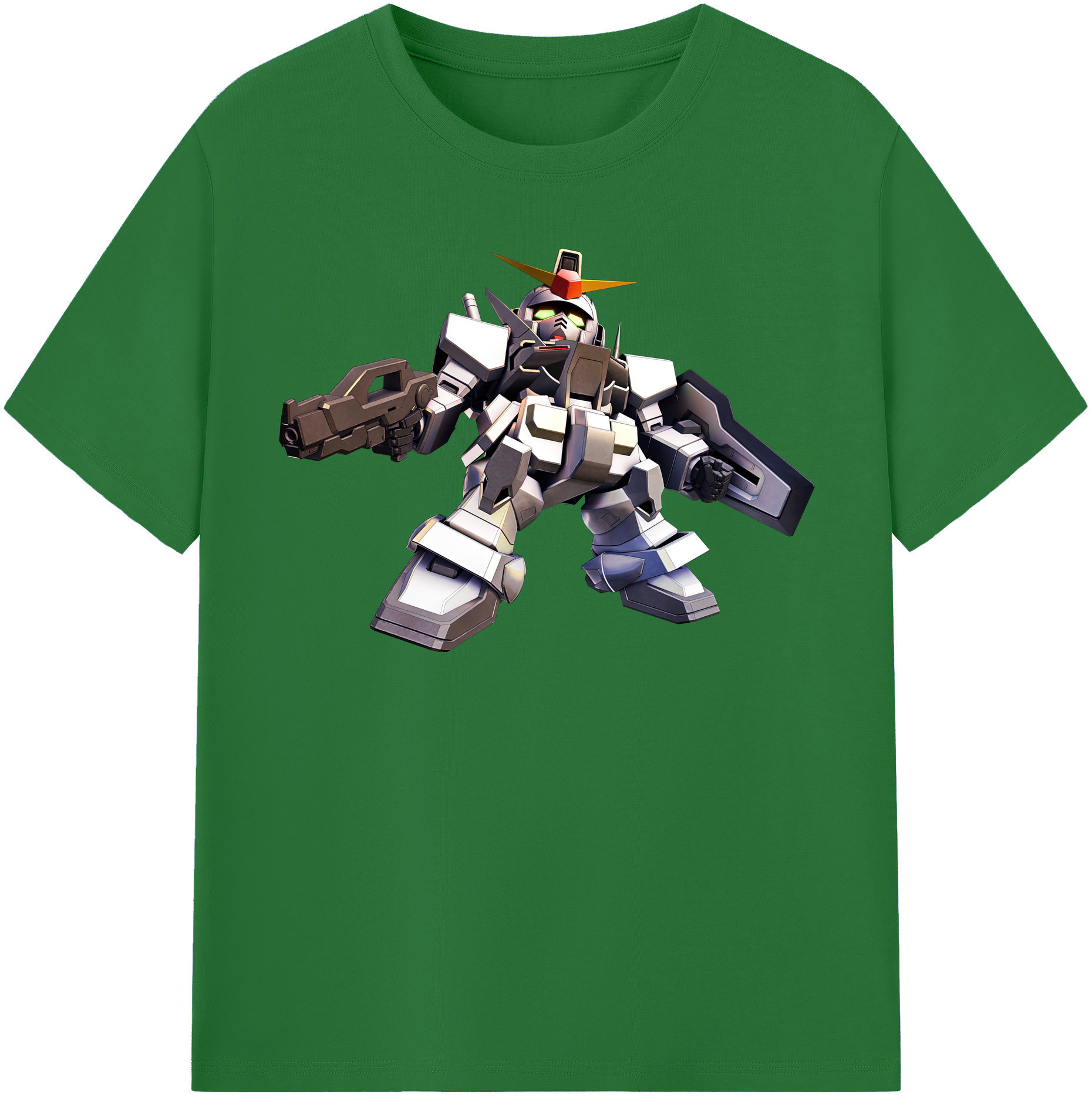 （画像用） 機動戦士ガンダム Mobile Suit Gundam 綿100％半袖Tシャツ（フロントプリント）