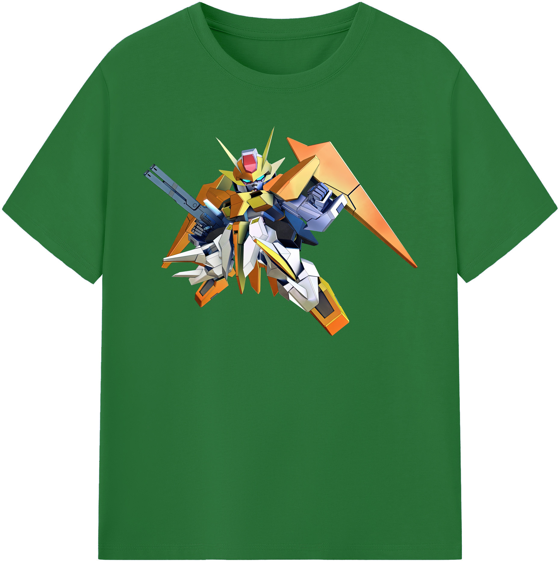 （画像用） 機動戦士ガンダム Mobile Suit Gundam 綿100％半袖Tシャツ（フロントプリント）