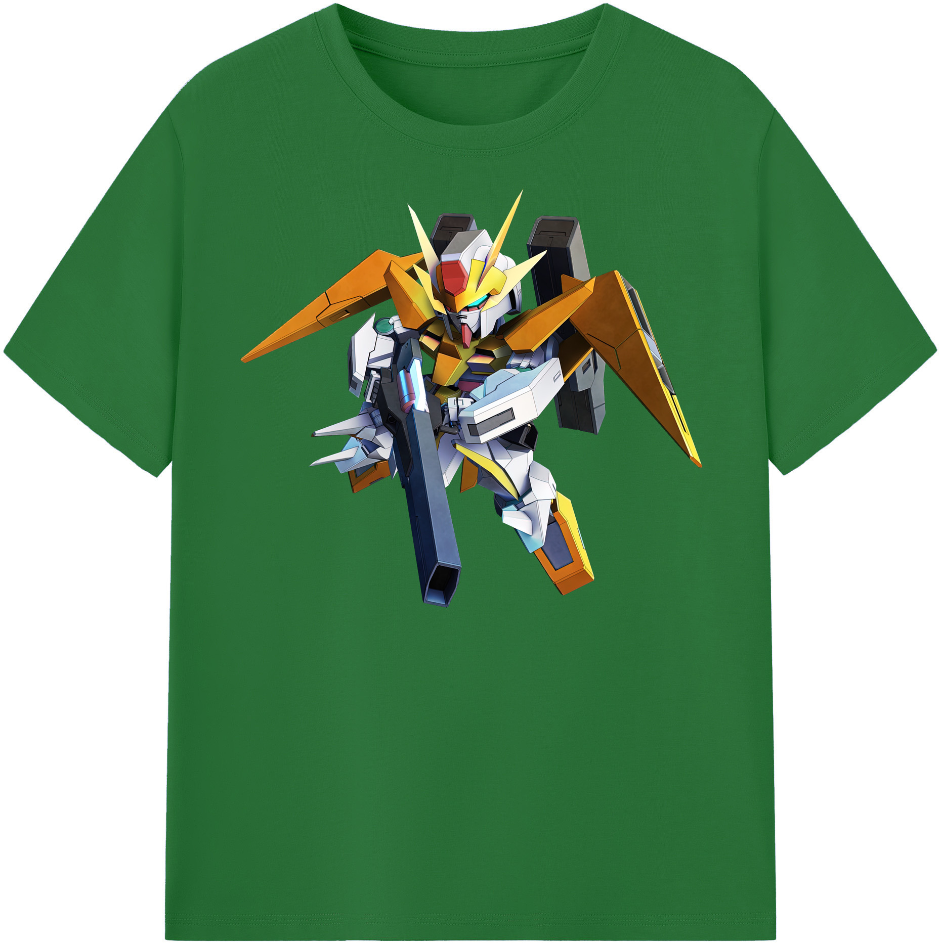 （画像用） 機動戦士ガンダム Mobile Suit Gundam 綿100％半袖Tシャツ（フロントプリント）