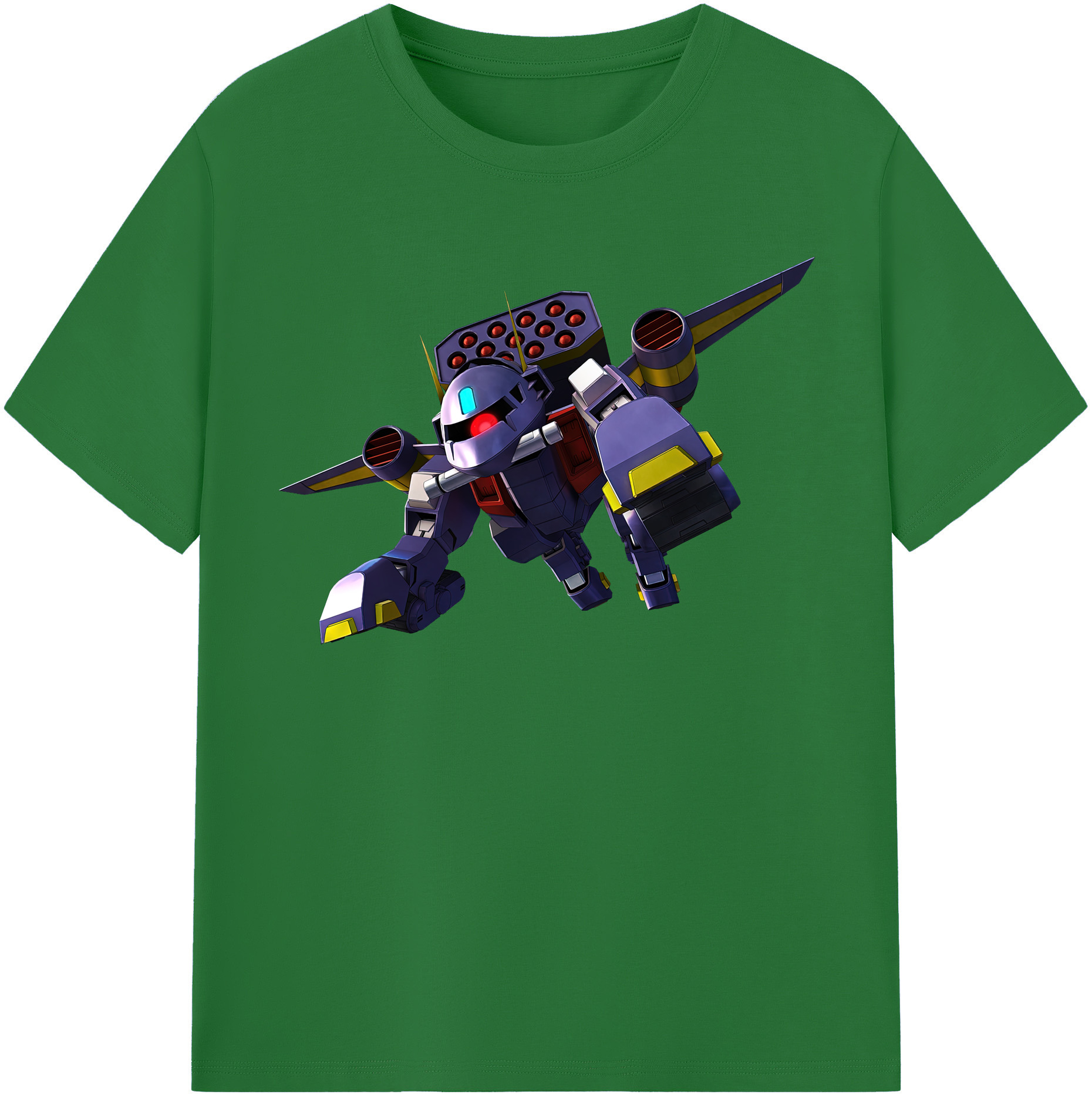 （画像用） 機動戦士ガンダム Mobile Suit Gundam 綿100％半袖Tシャツ（フロントプリント）