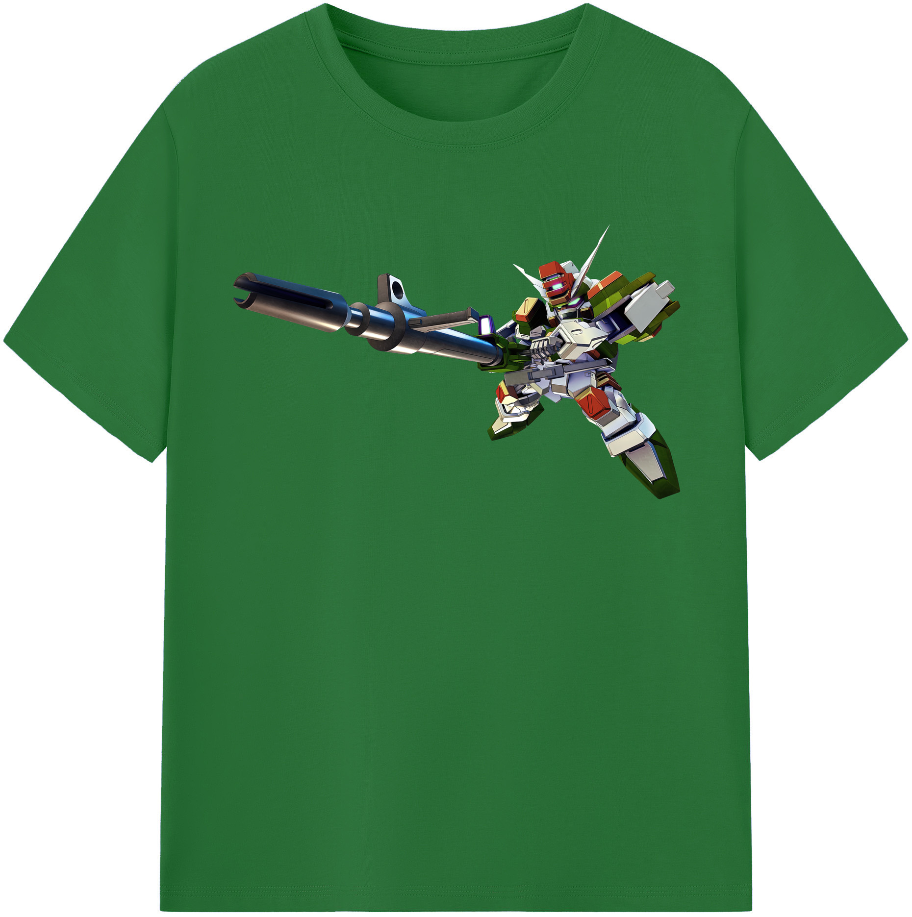 （画像用） 機動戦士ガンダム Mobile Suit Gundam 綿100％半袖Tシャツ（フロントプリント）