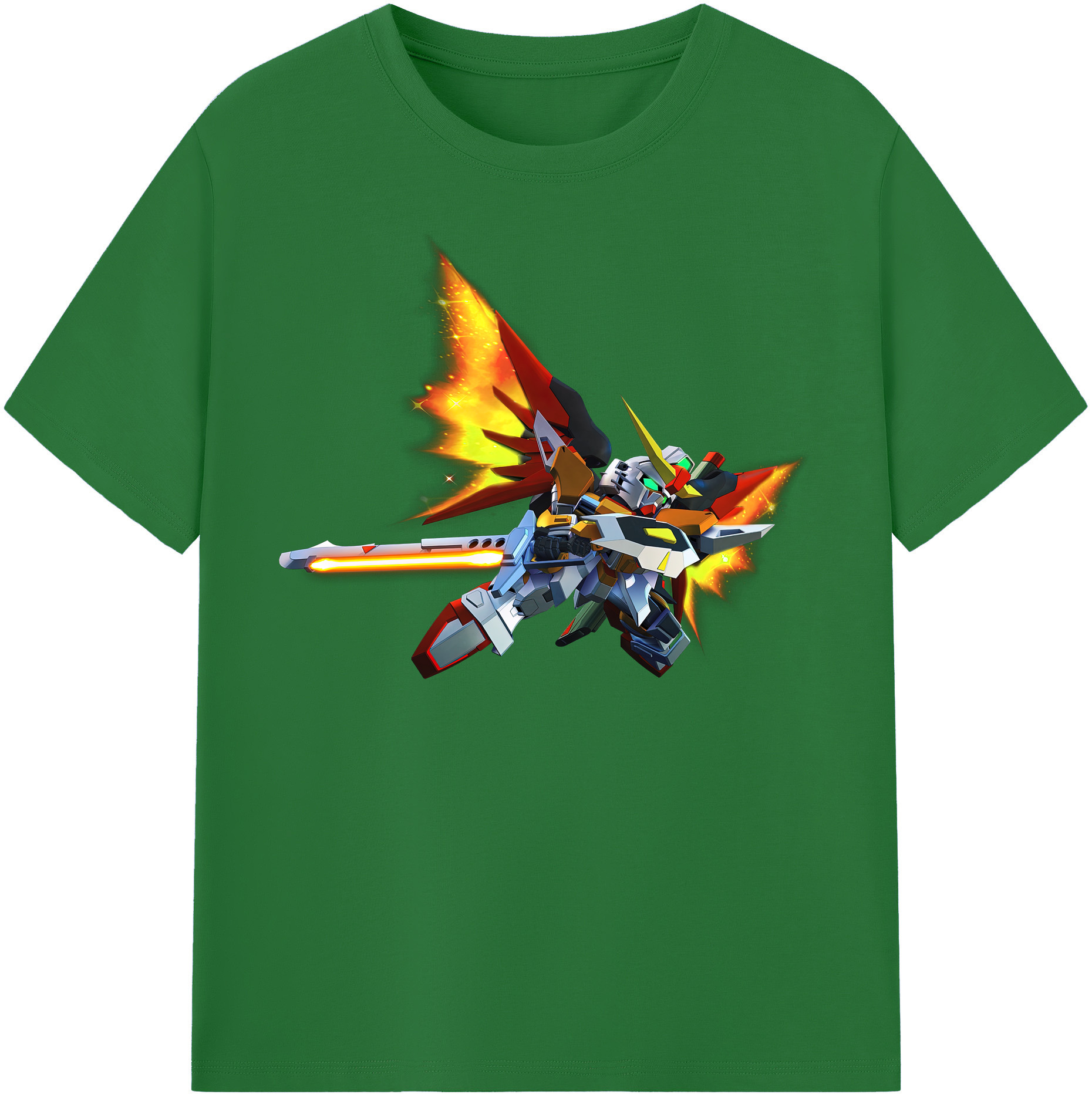 （画像用） 機動戦士ガンダム Mobile Suit Gundam 綿100％半袖Tシャツ（フロントプリント）