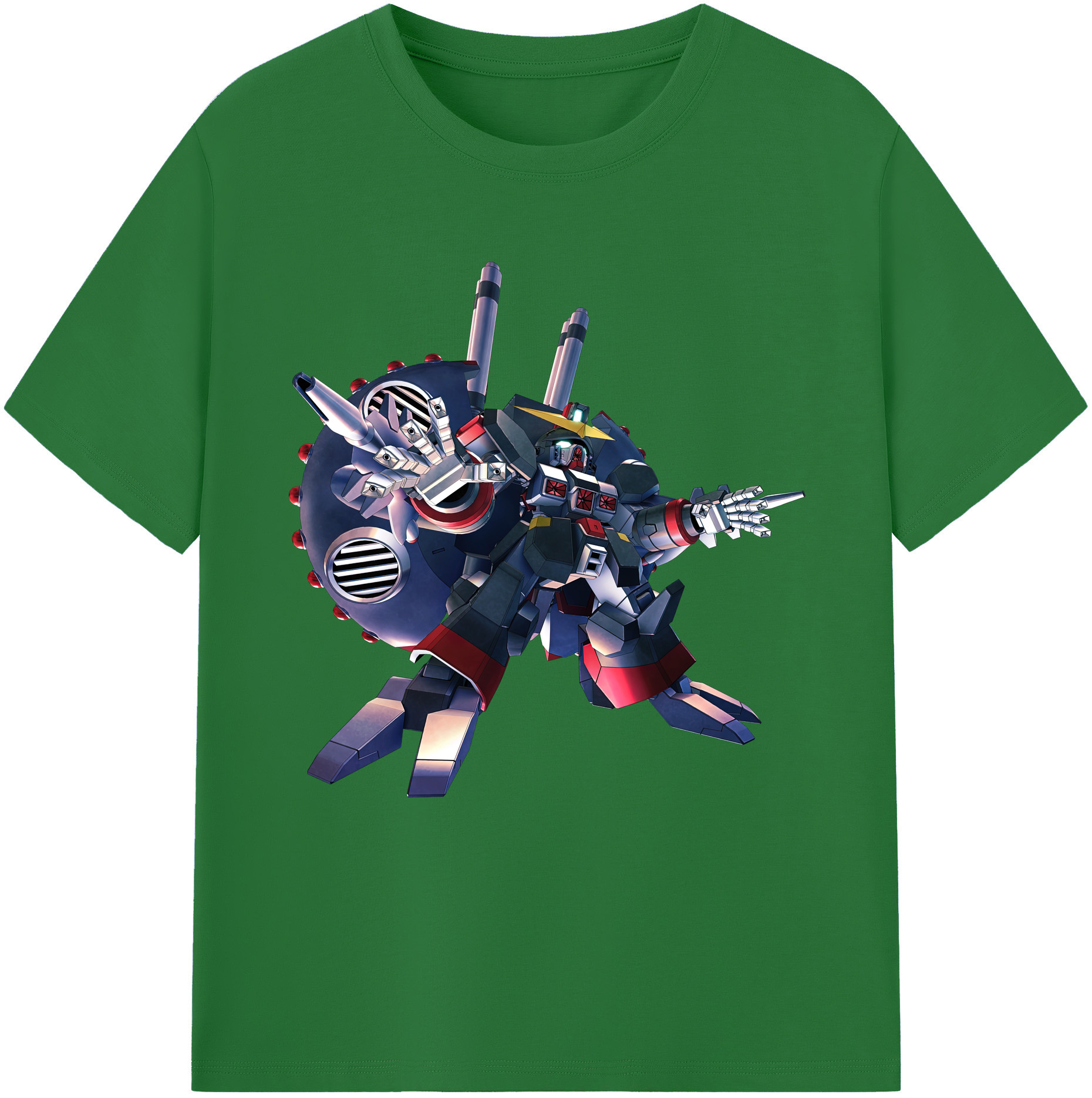 （画像用） 機動戦士ガンダム Mobile Suit Gundam 綿100％半袖Tシャツ（フロントプリント）