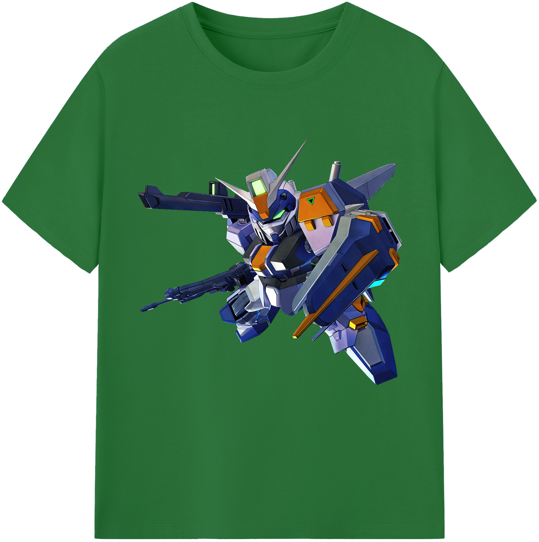 （画像用） 機動戦士ガンダム Mobile Suit Gundam 綿100％半袖Tシャツ（フロントプリント）