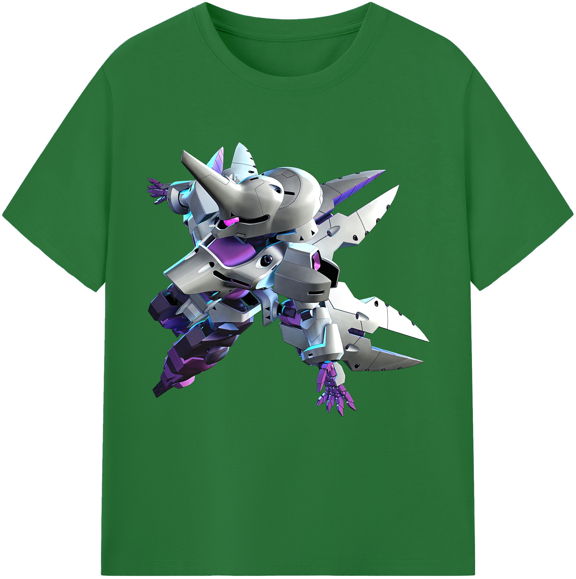 （画像用） 機動戦士ガンダム Mobile Suit Gundam 綿100％半袖Tシャツ（フロントプリント）