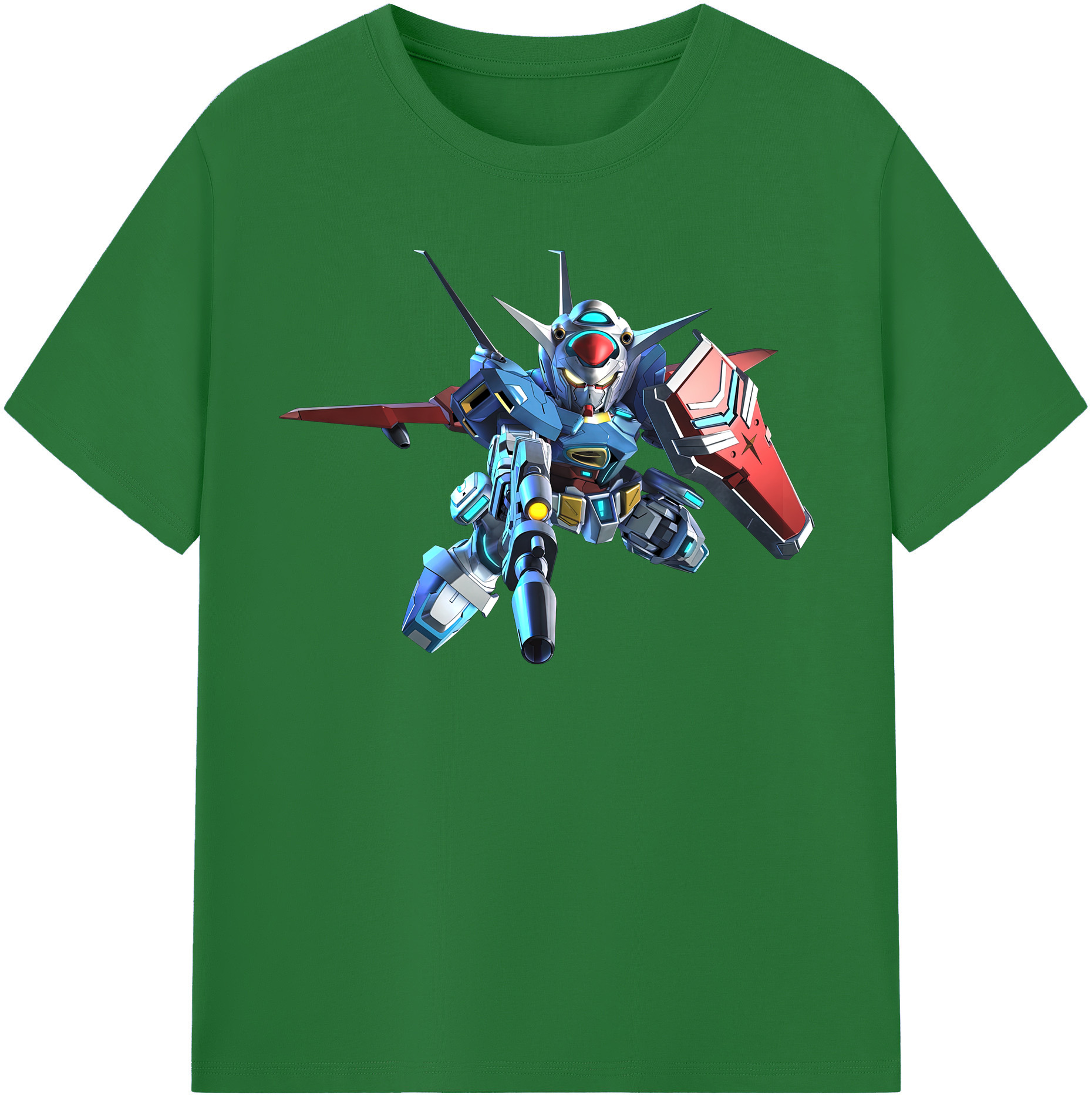 （画像用） 機動戦士ガンダム Mobile Suit Gundam 綿100％半袖Tシャツ（フロントプリント）