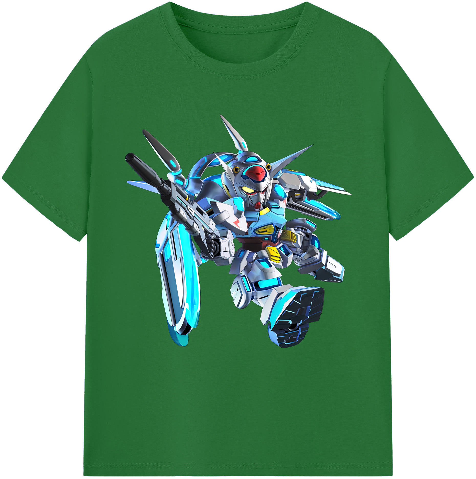 （画像用） 機動戦士ガンダム Mobile Suit Gundam 綿100％半袖Tシャツ（フロントプリント）