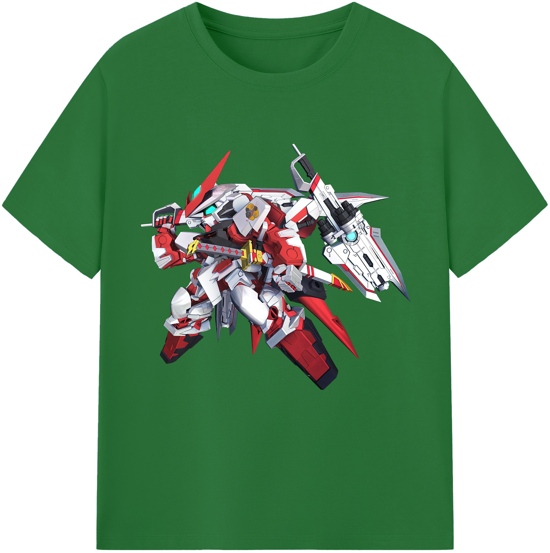 （画像用） 機動戦士ガンダム Mobile Suit Gundam 綿100％半袖Tシャツ（フロントプリント）