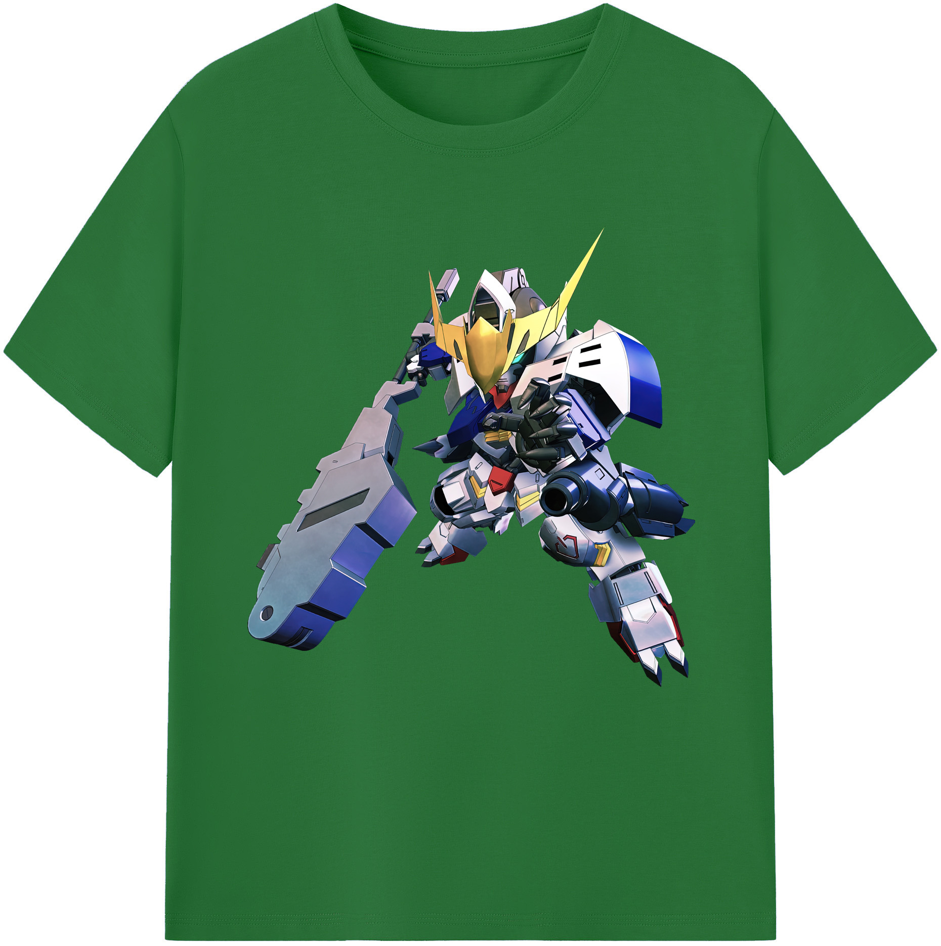 （画像用） 機動戦士ガンダム Mobile Suit Gundam 綿100％半袖Tシャツ（フロントプリント）
