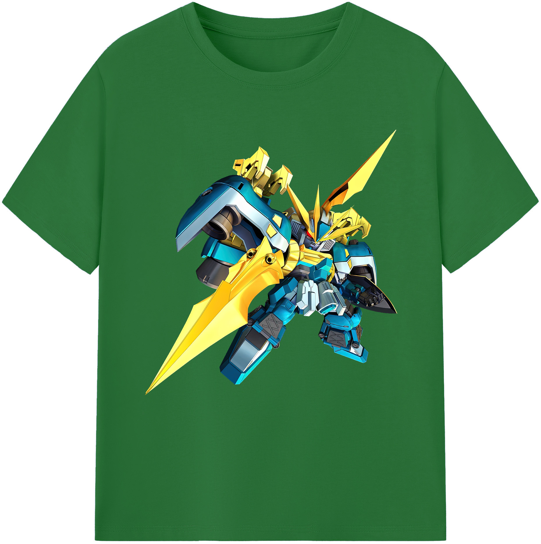 （画像用） 機動戦士ガンダム Mobile Suit Gundam 綿100％半袖Tシャツ（フロントプリント）