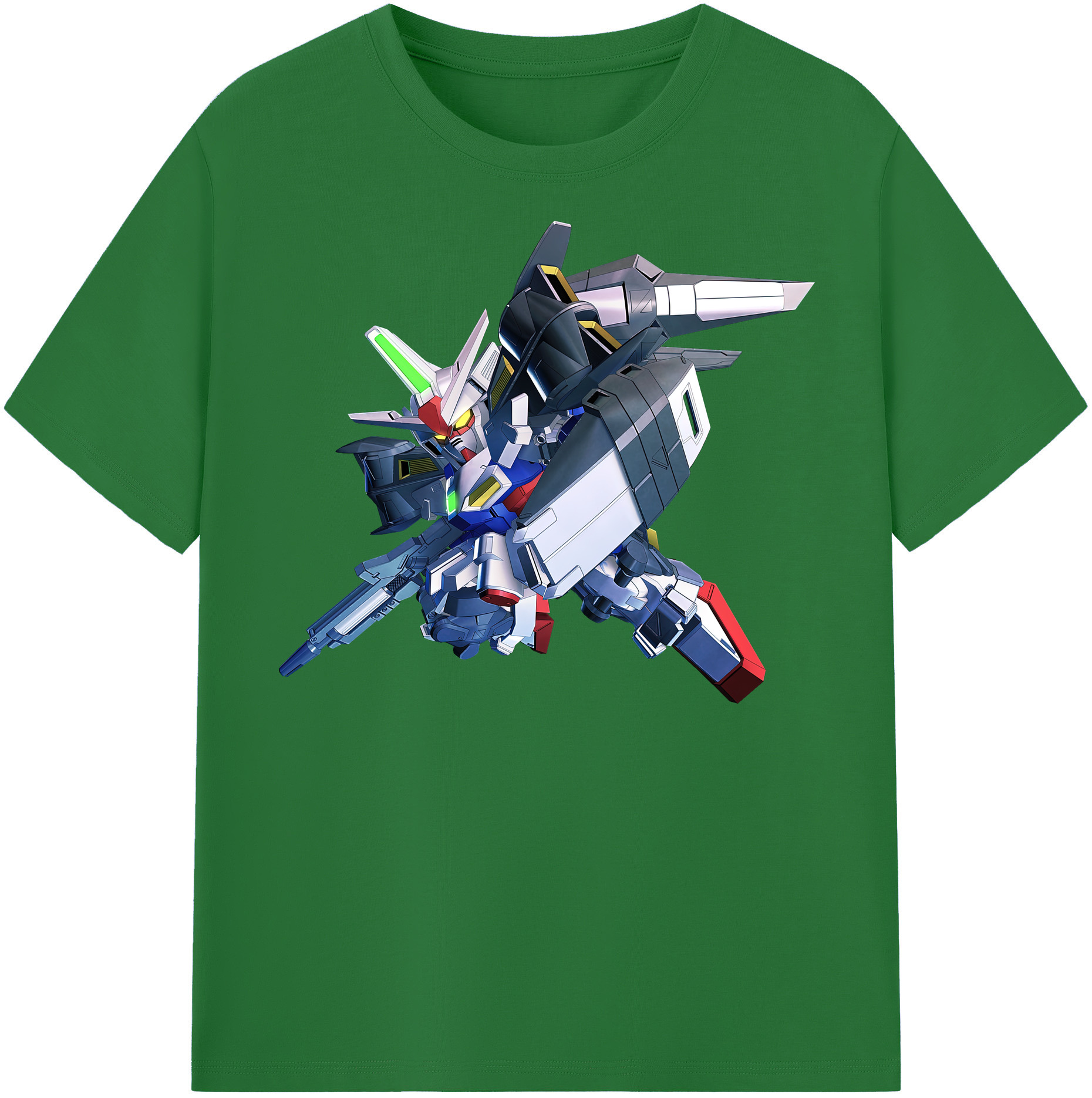 （画像用） 機動戦士ガンダム Mobile Suit Gundam 綿100％半袖Tシャツ（フロントプリント）