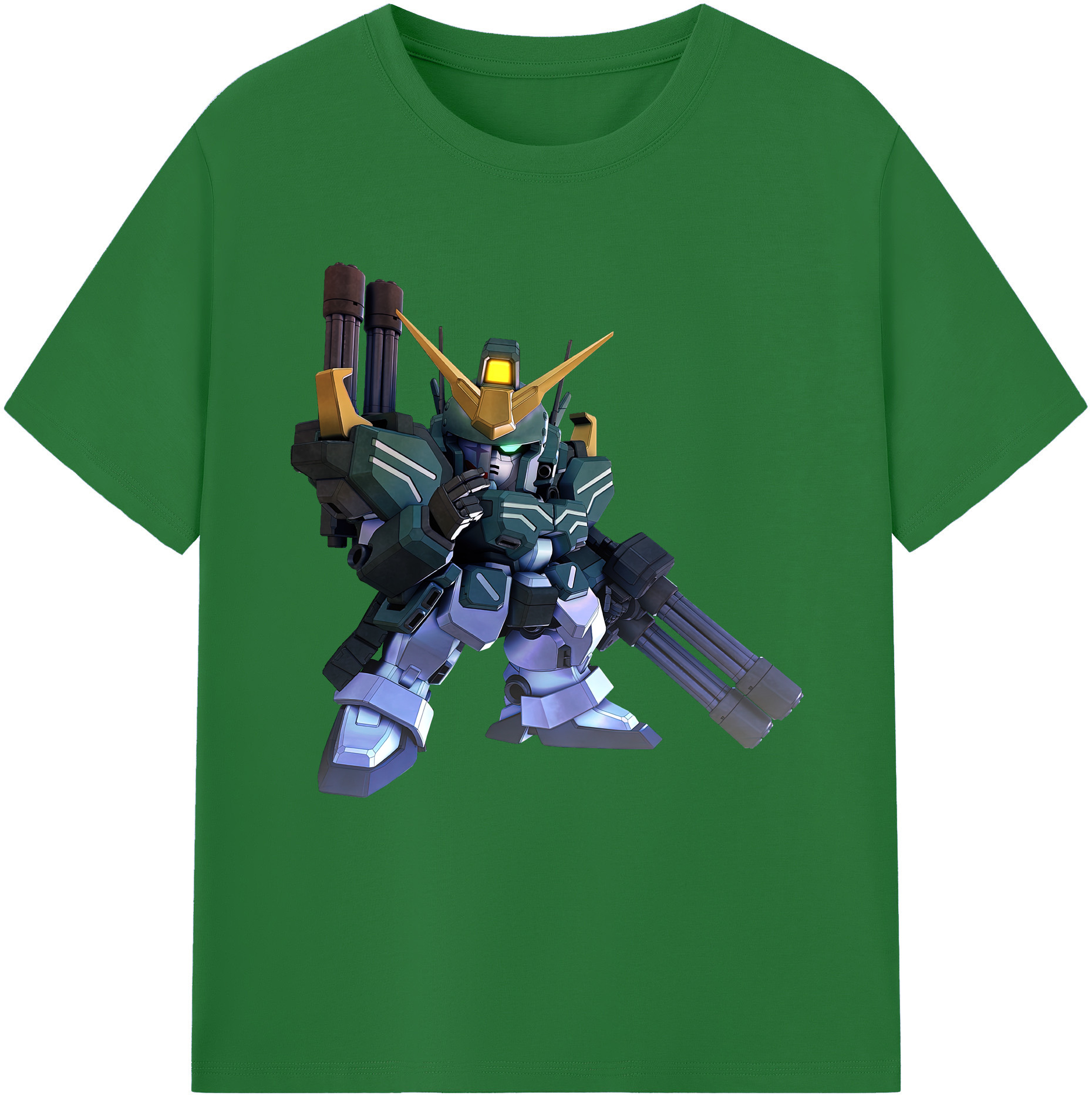 （画像用） 機動戦士ガンダム Mobile Suit Gundam 綿100％半袖Tシャツ（フロントプリント）