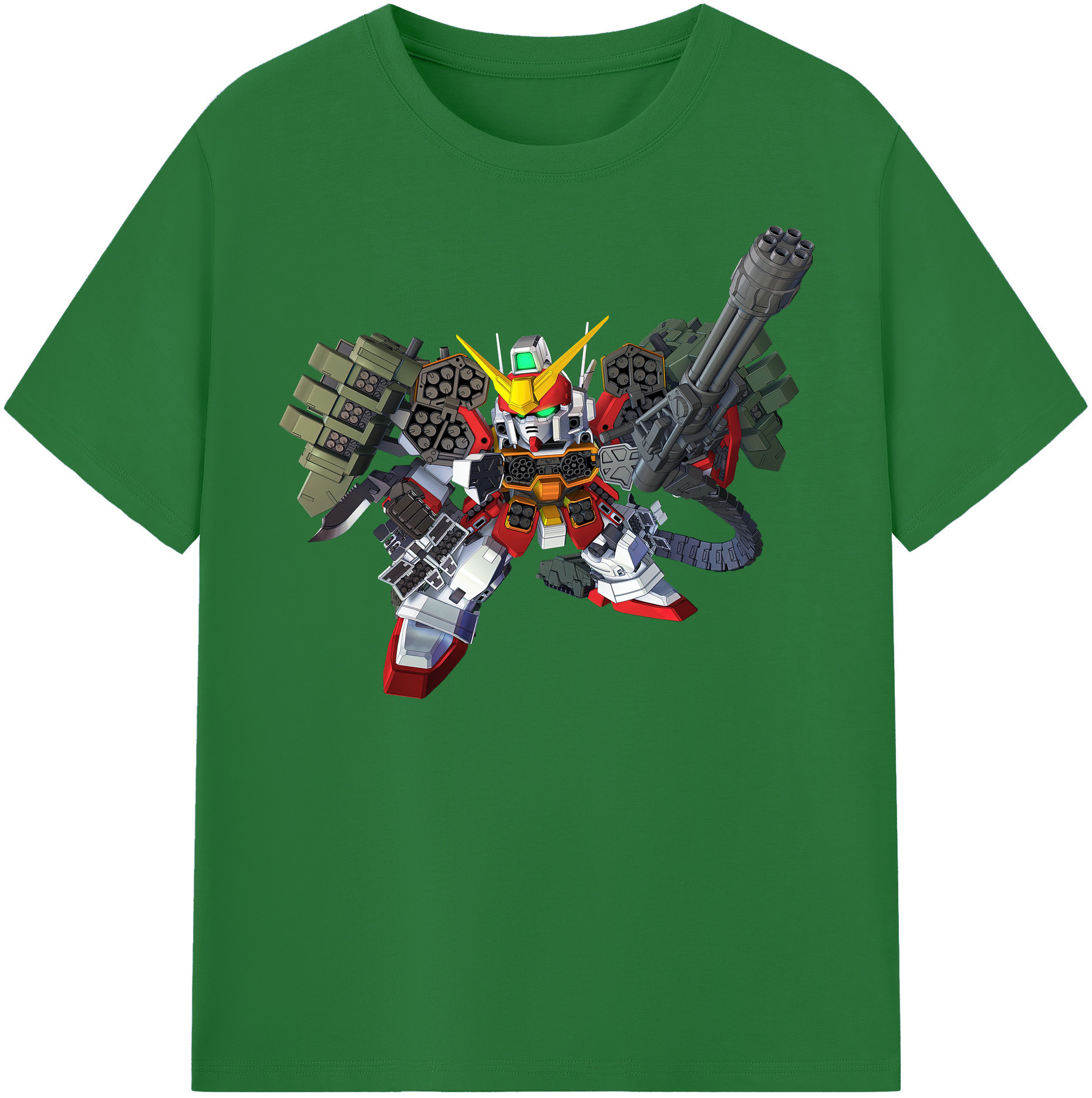 （画像用） 機動戦士ガンダム Mobile Suit Gundam 綿100％半袖Tシャツ（フロントプリント）