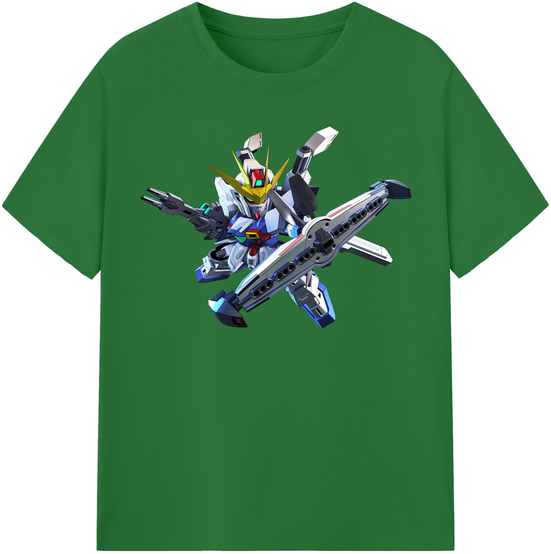 （画像用） 機動戦士ガンダム Mobile Suit Gundam 綿100％半袖Tシャツ（フロントプリント）