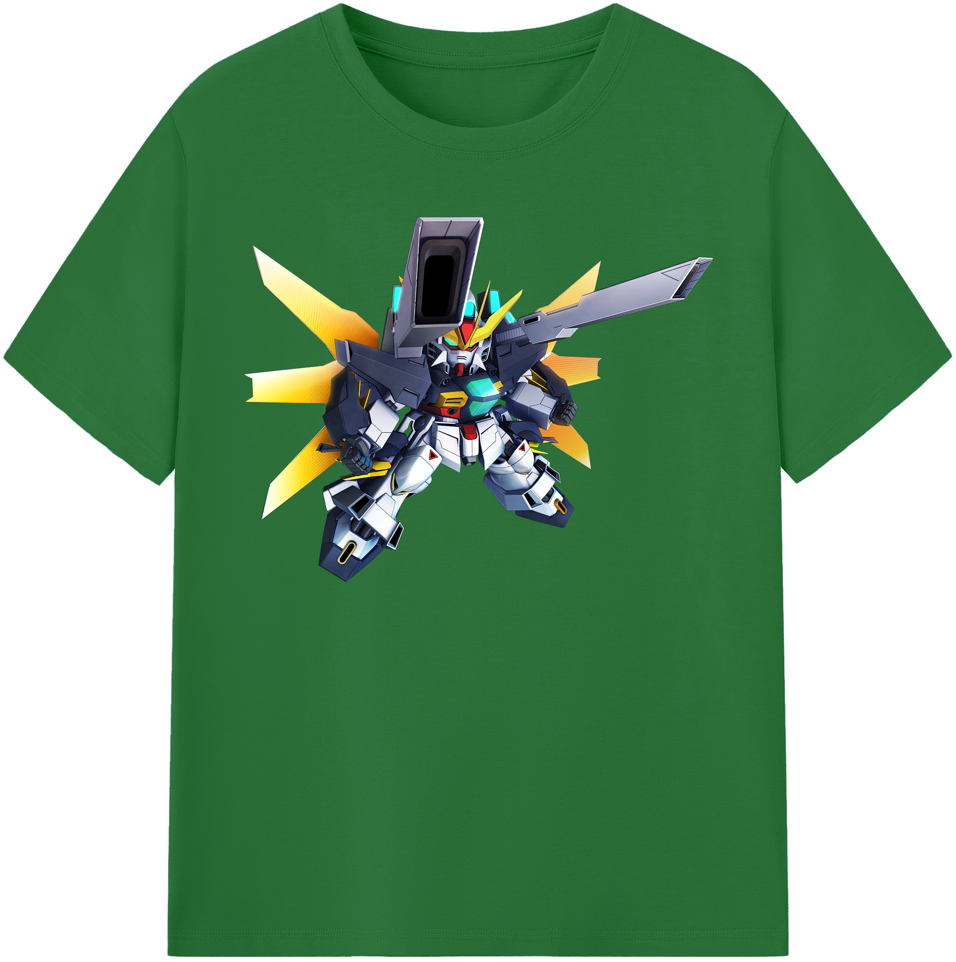 （画像用） 機動戦士ガンダム Mobile Suit Gundam 綿100％半袖Tシャツ（フロントプリント）