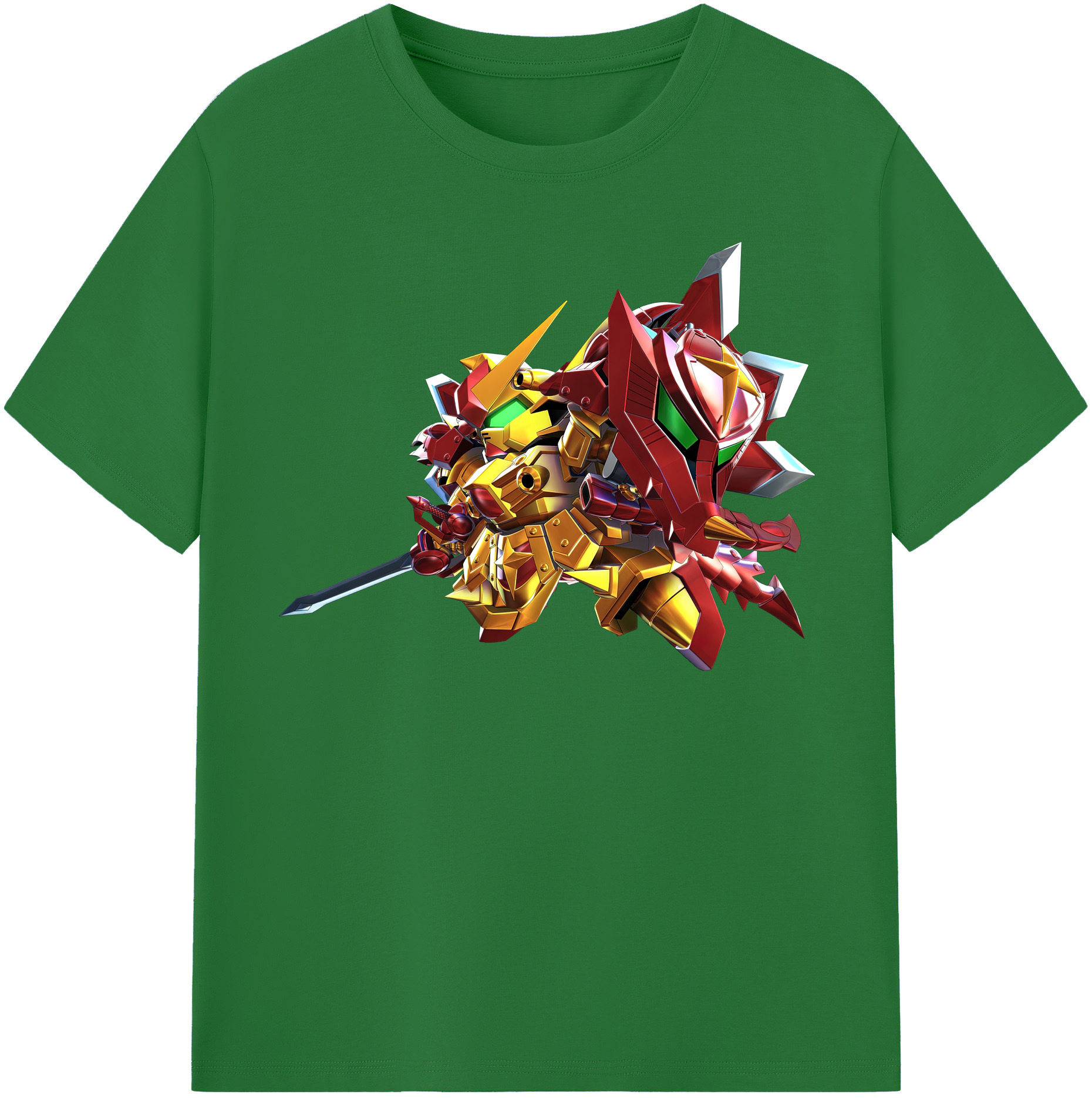 （画像用） 機動戦士ガンダム Mobile Suit Gundam 綿100％半袖Tシャツ（フロントプリント）